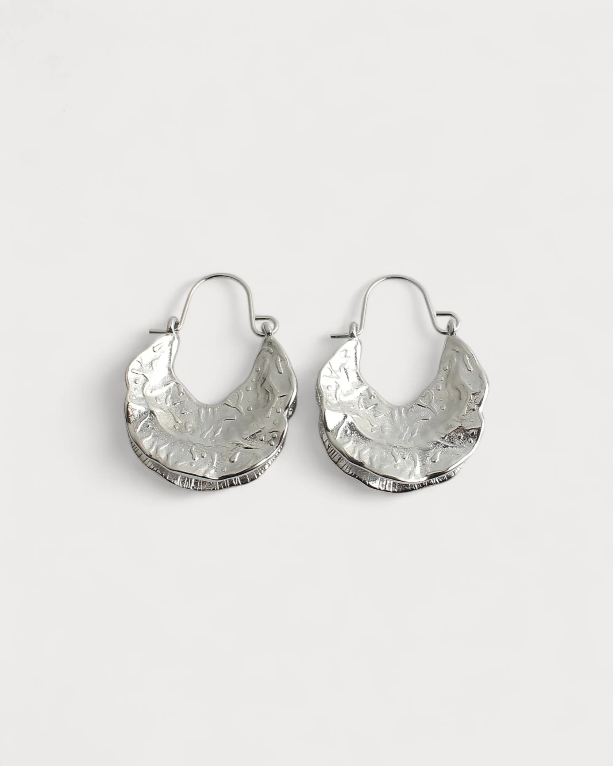Adena - Boucles d'oreilles - Acier inoxydable - Image 5