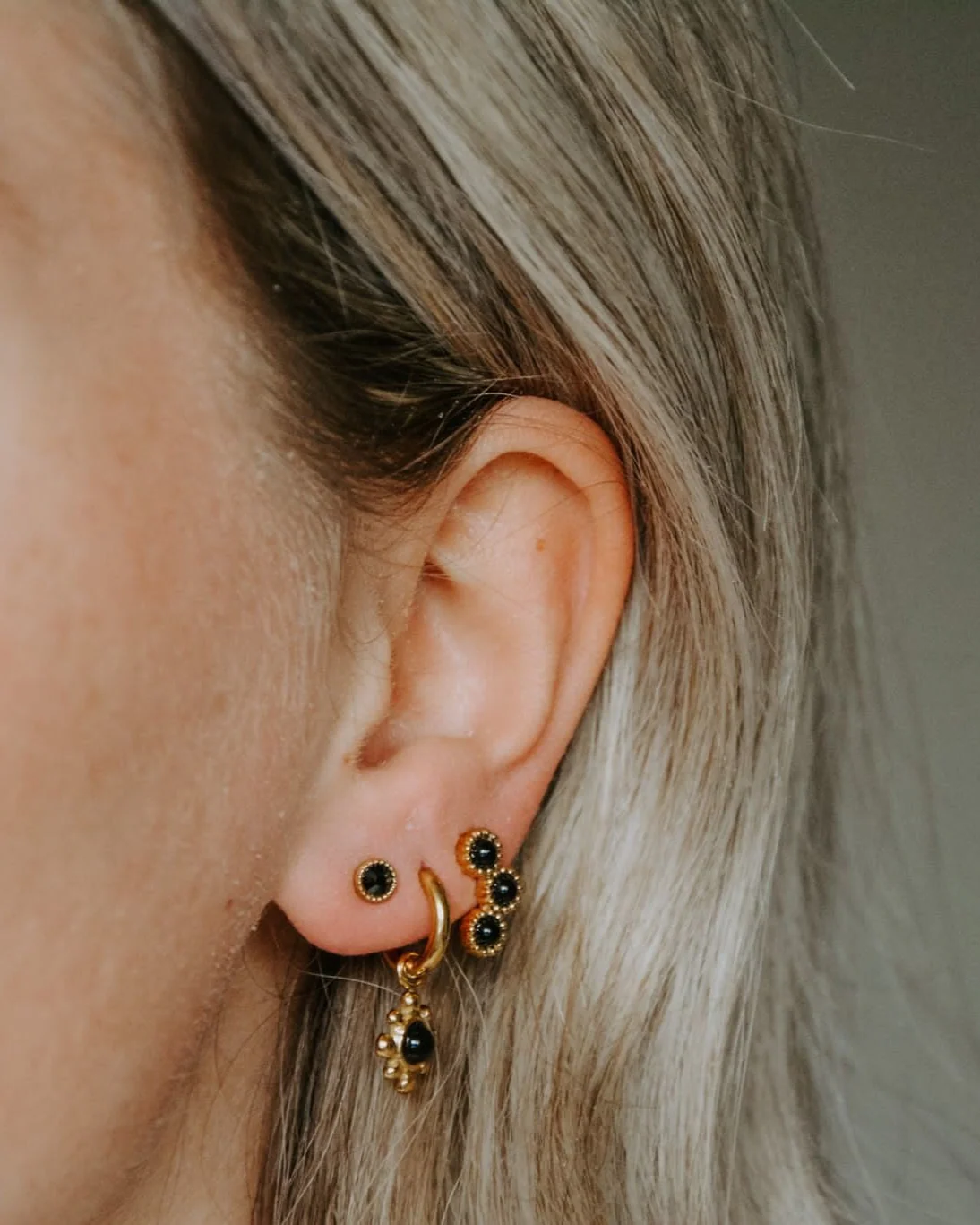 Amelie - Boucles d'oreilles - Boucles d'oreilles - Acier inoxydable - Image 4