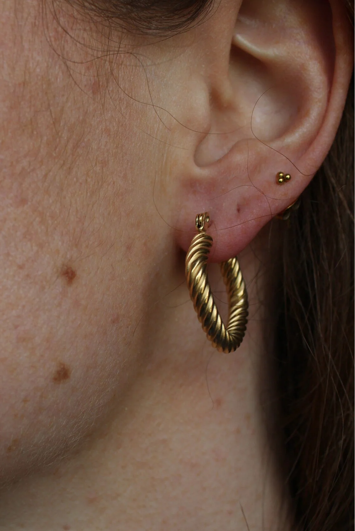 Ann - Boucles d'oreilles - Acier inoxydable - Image 4