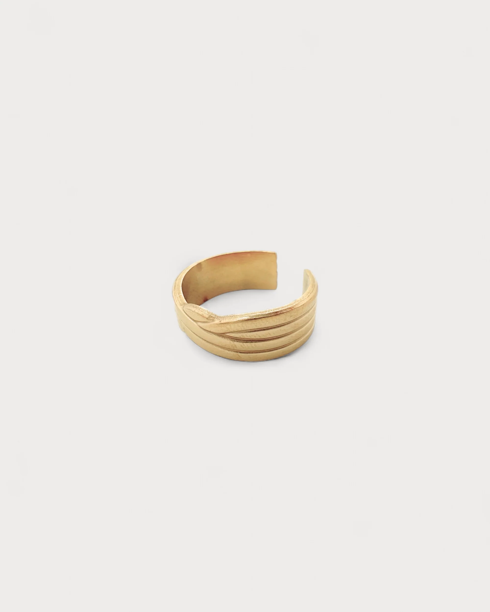 Aveline - Bague - Acier inoxydable - Ajustable - Image 3