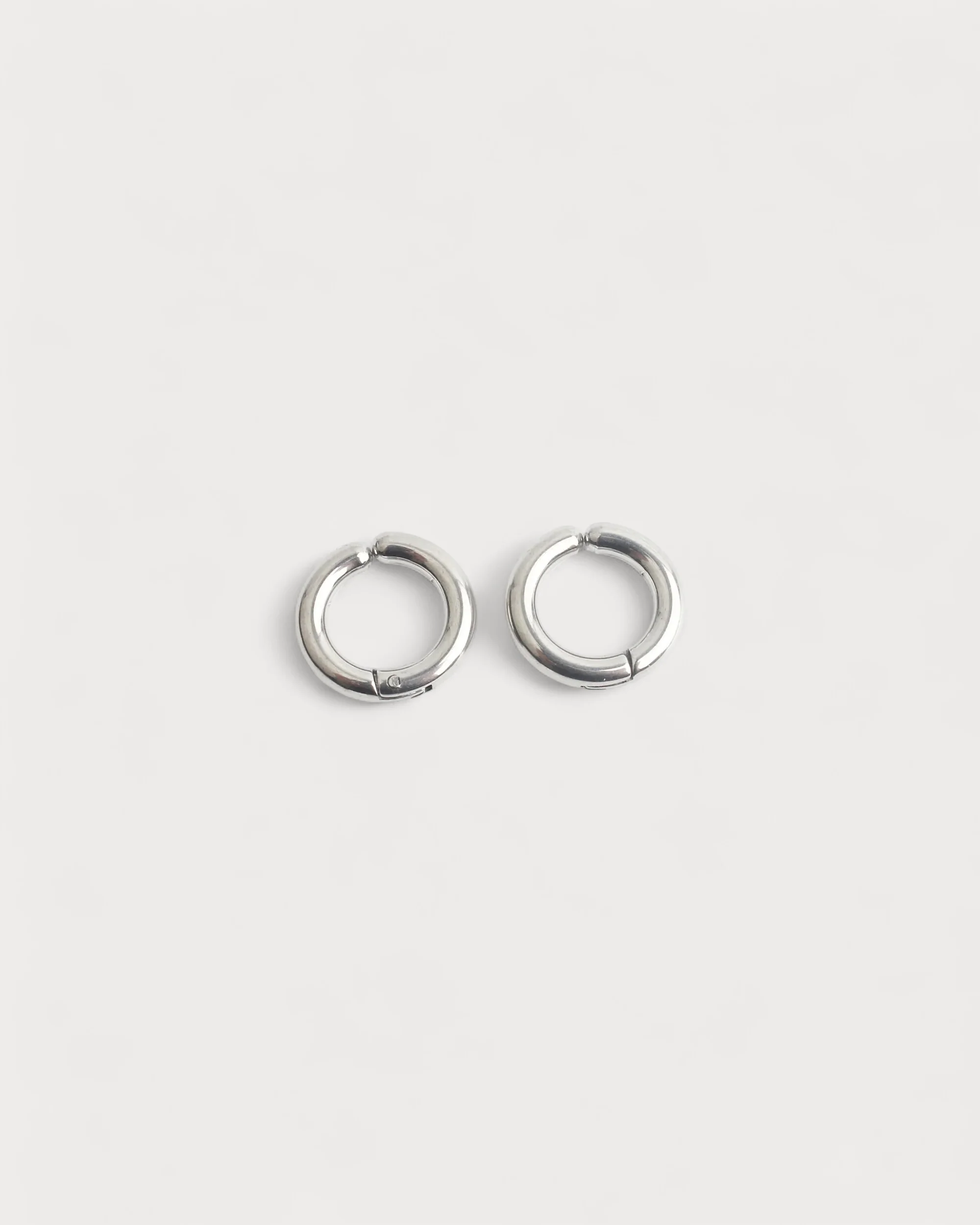 Basic - Boucles d'oreilles - Clips - Acier inoxydable - Image 12