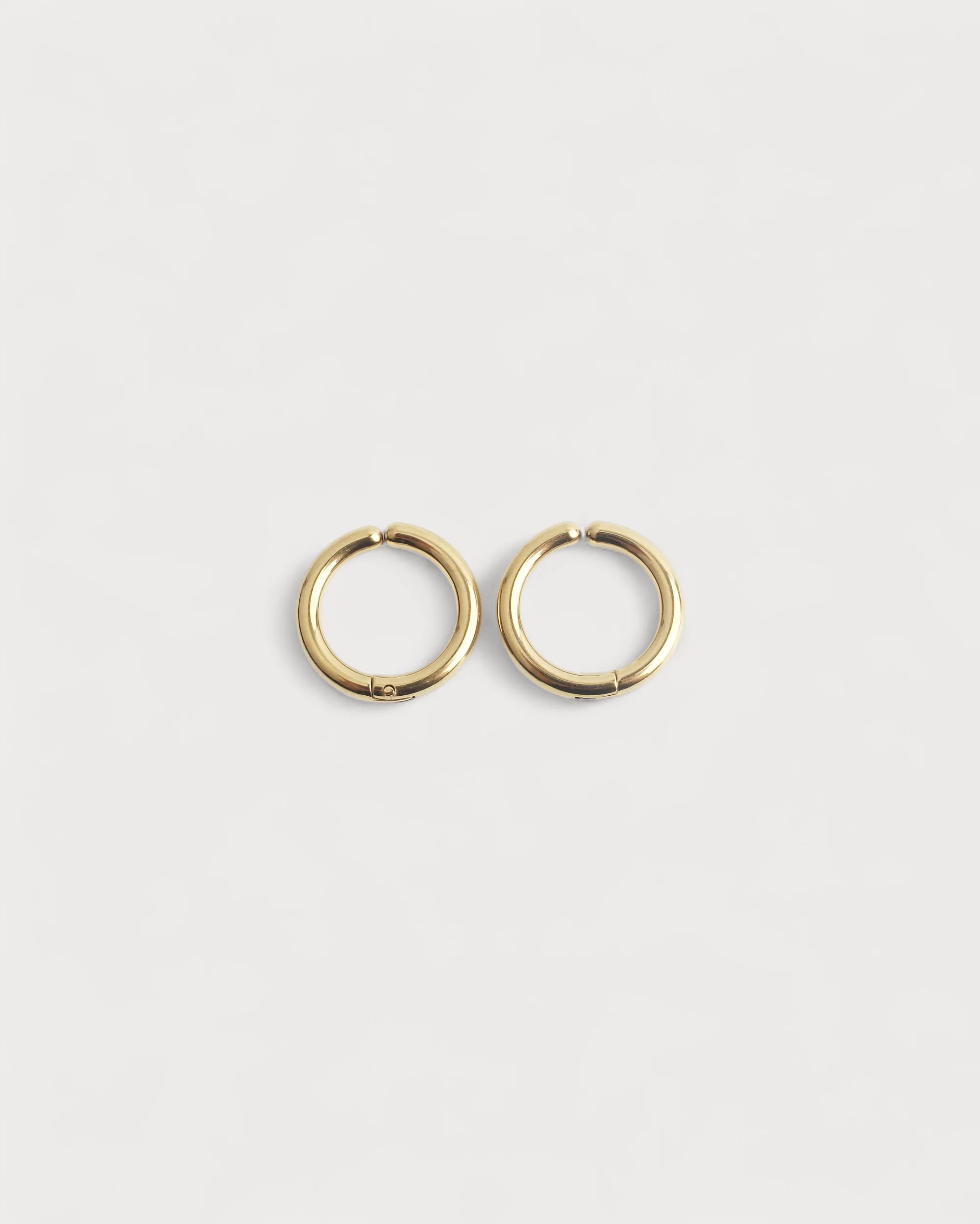 Basic - Boucles d'oreilles - Clips - Acier inoxydable - Image 5