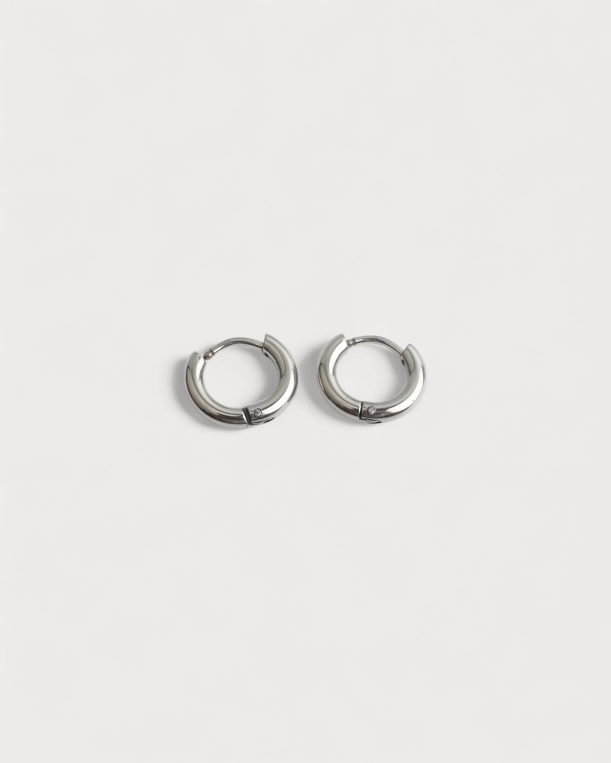Basic - Boucles d'oreilles - Acier inoxydable - Image 8