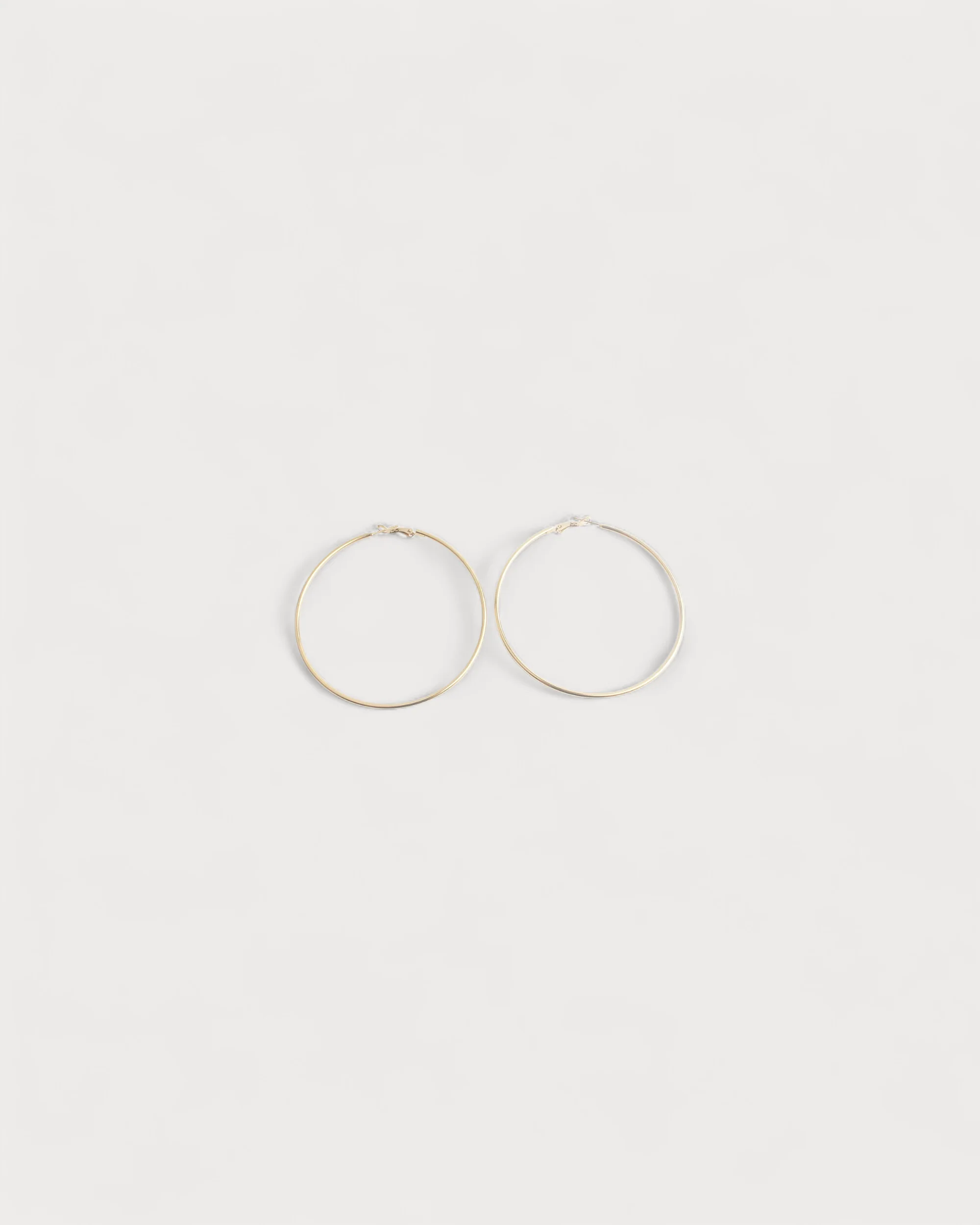 Basic hoops - Boucles d'oreilles - Acier inoxydable - Image 8