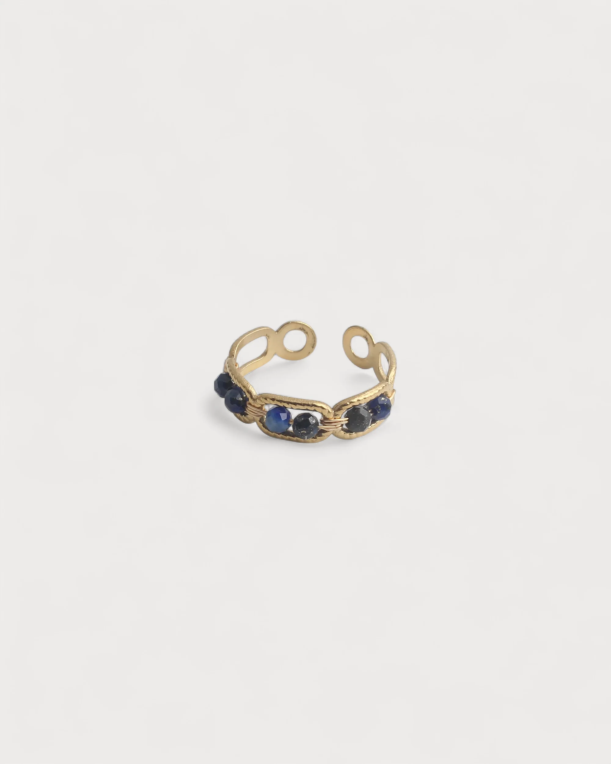 Bente - Bague - Pierre naturelle - Acier inoxydable - Image 4