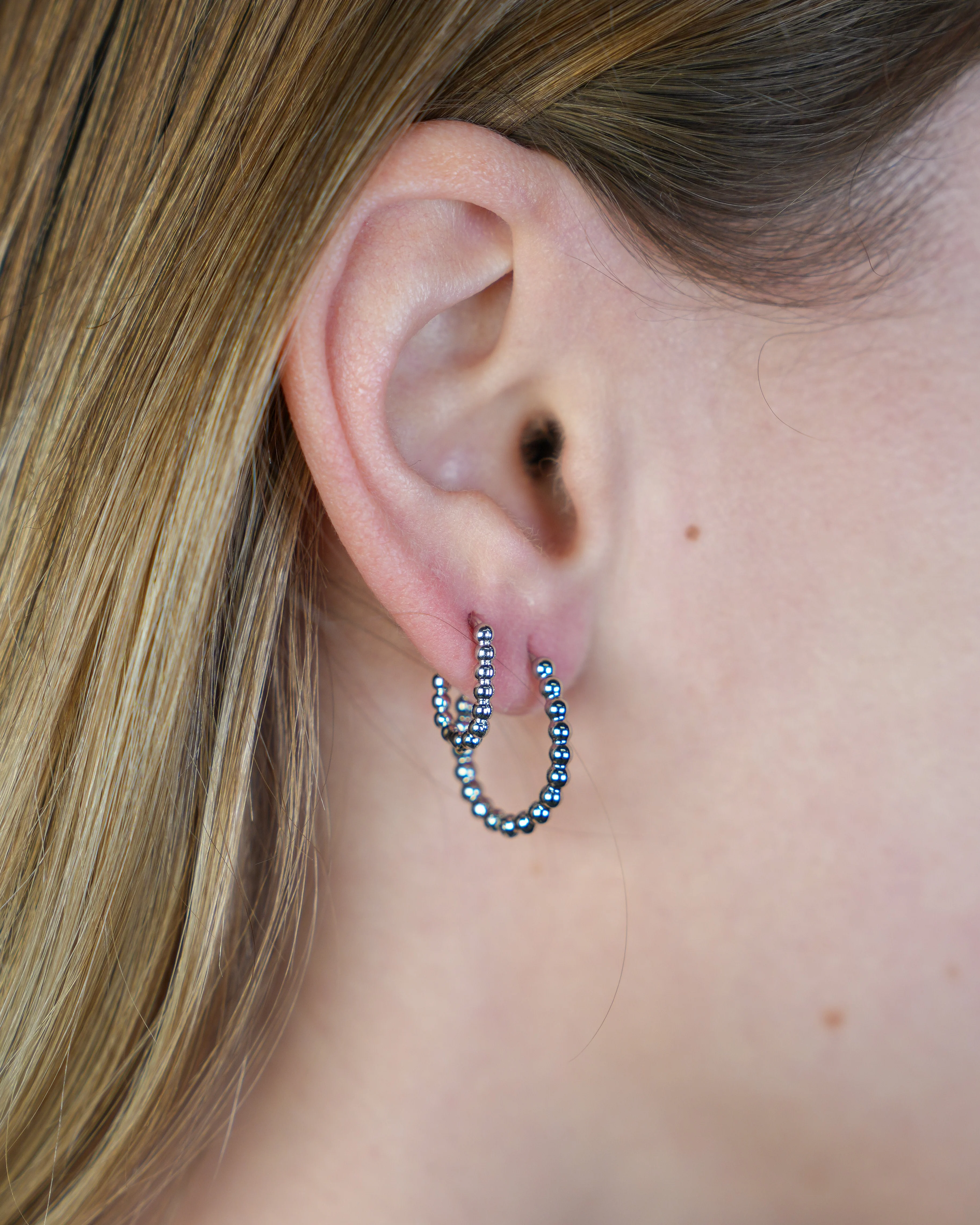 Big Dotted Julia - Boucles d'oreilles - Acier inoxydable - Image 4