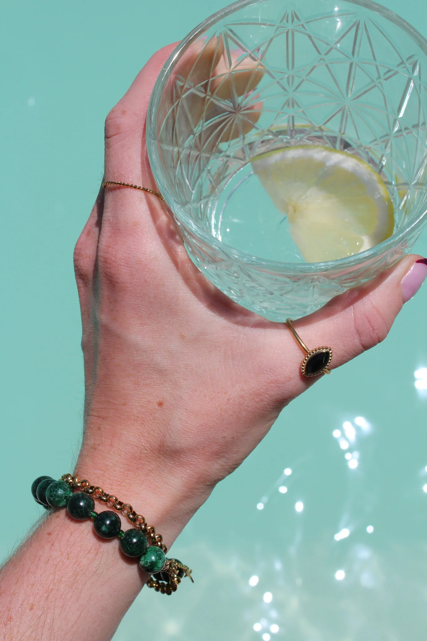 Big Stone - Bracelet - 2 couches - Acier inoxydable - Image 9