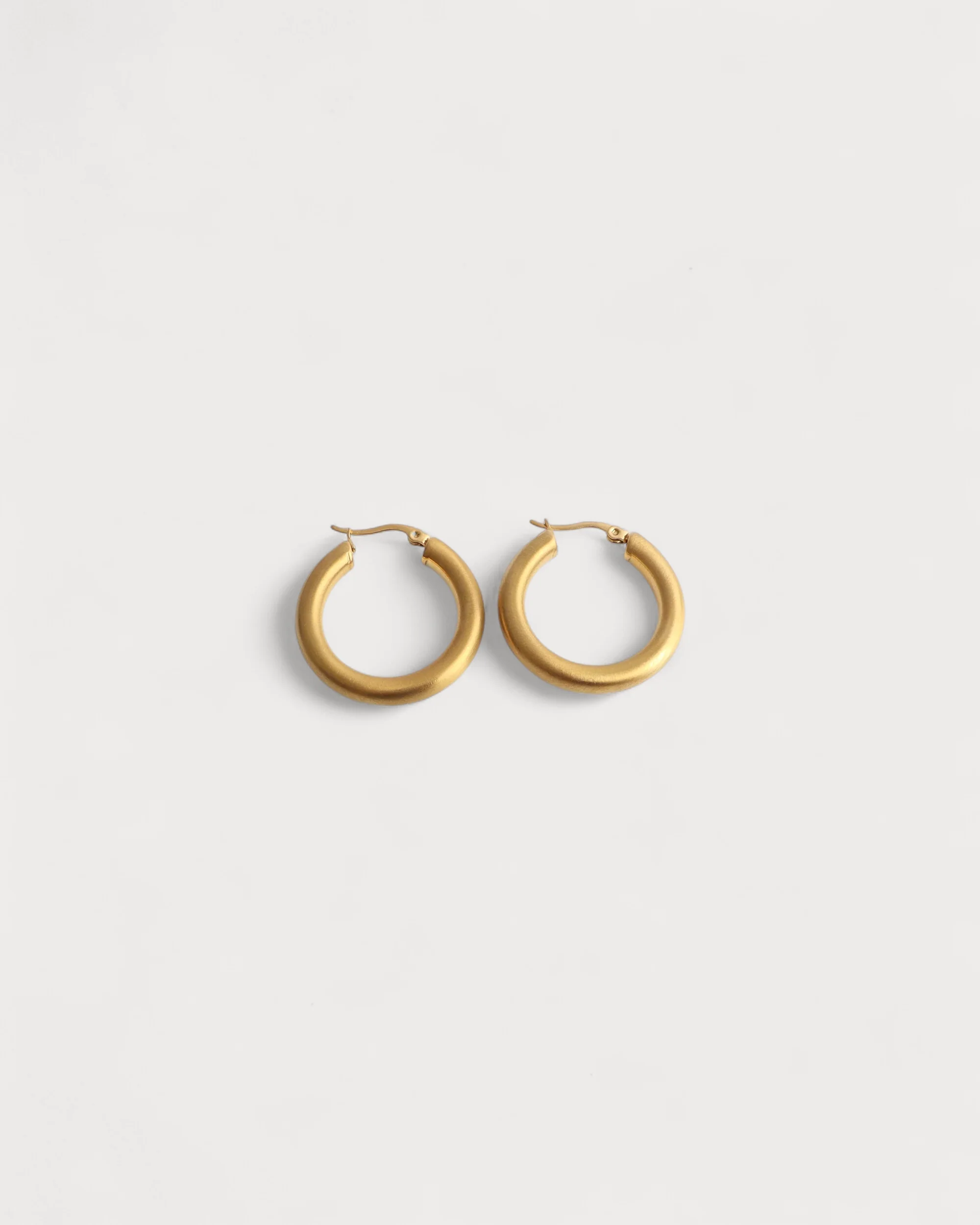 Créoles Bold - Boucles d'oreilles - Acier inoxydable - Image 3