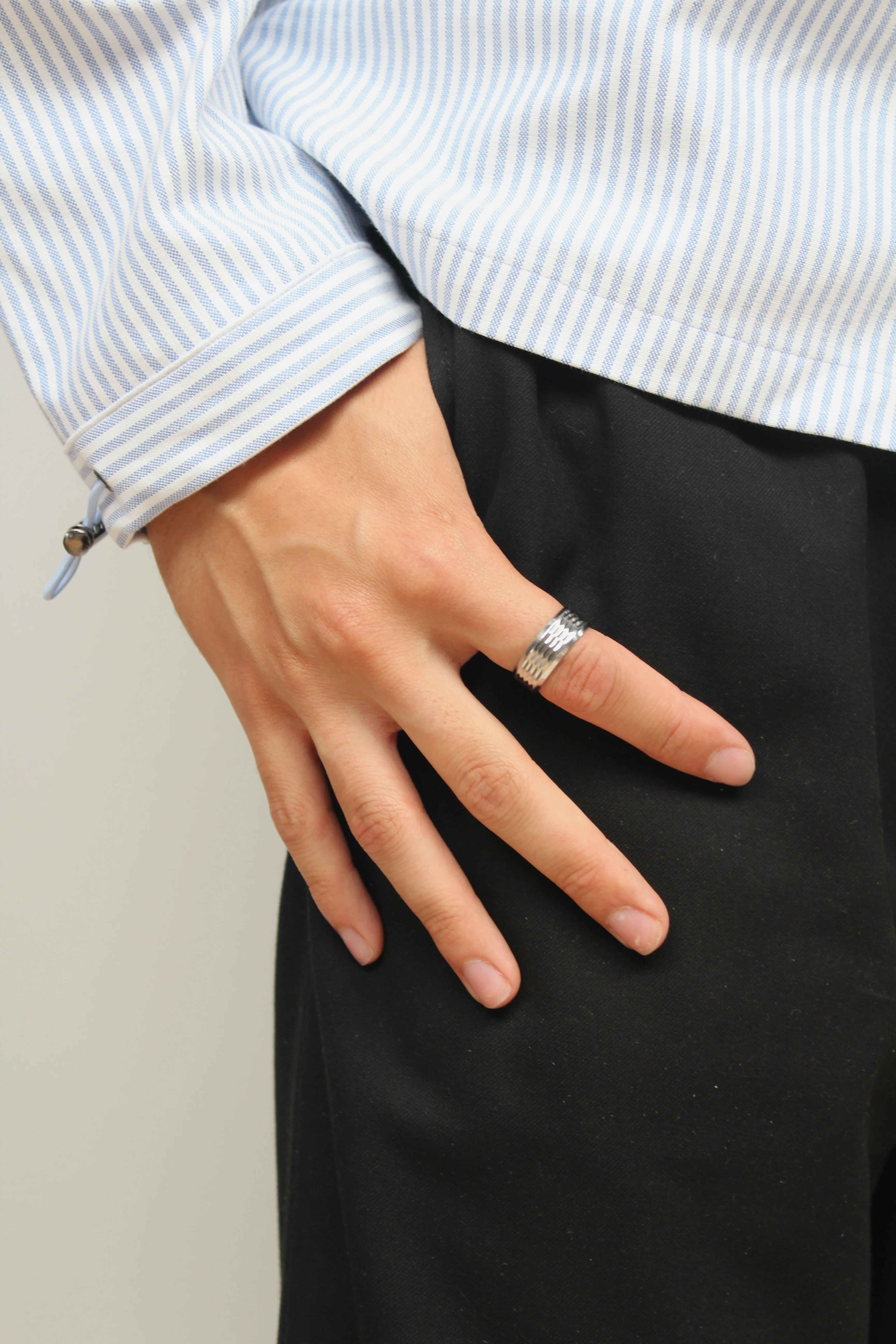 Cain - Bague - Acier inoxydable - Image 5