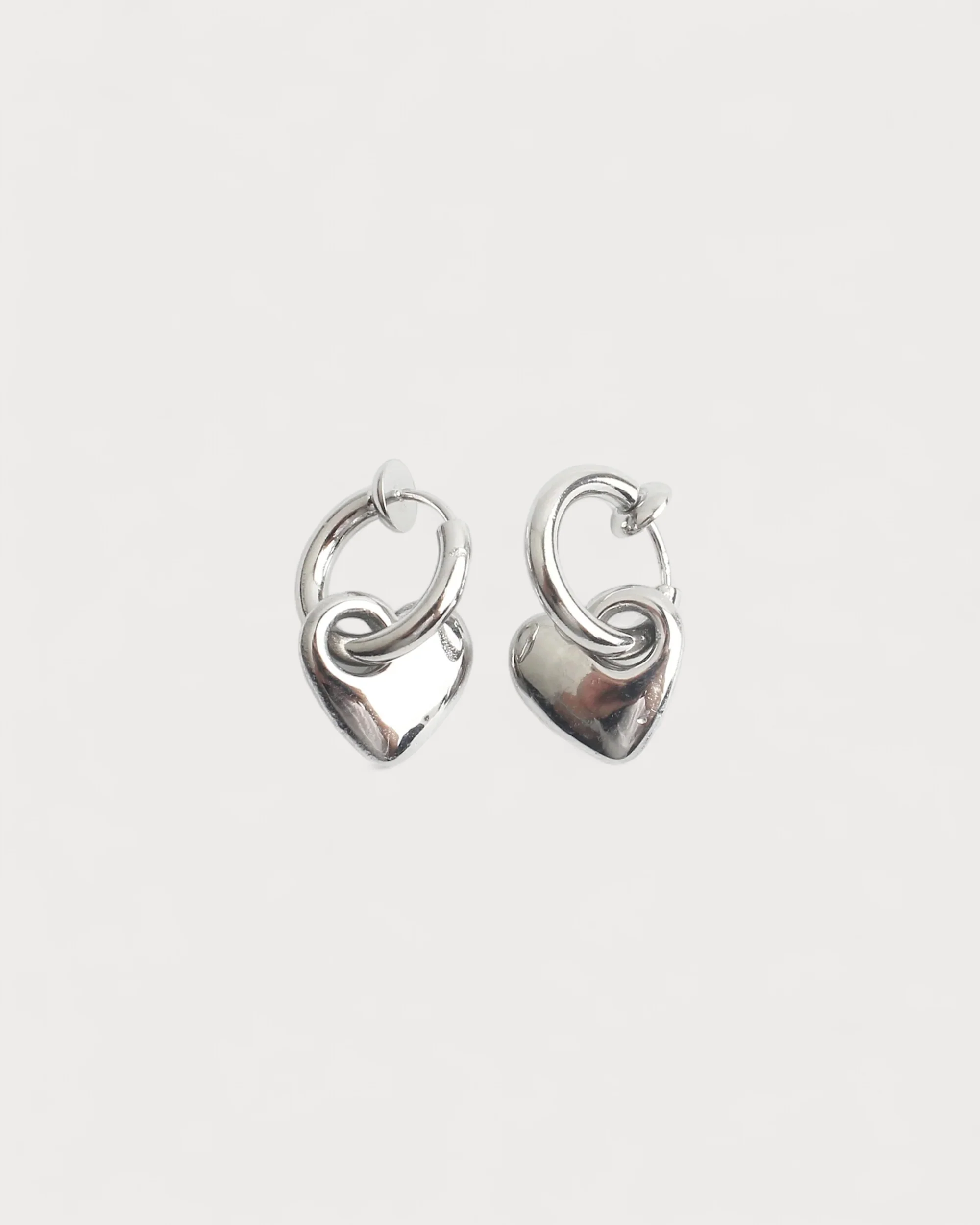 Carly - Boucles d'oreilles - Clips - Acier inoxydable - Image 3