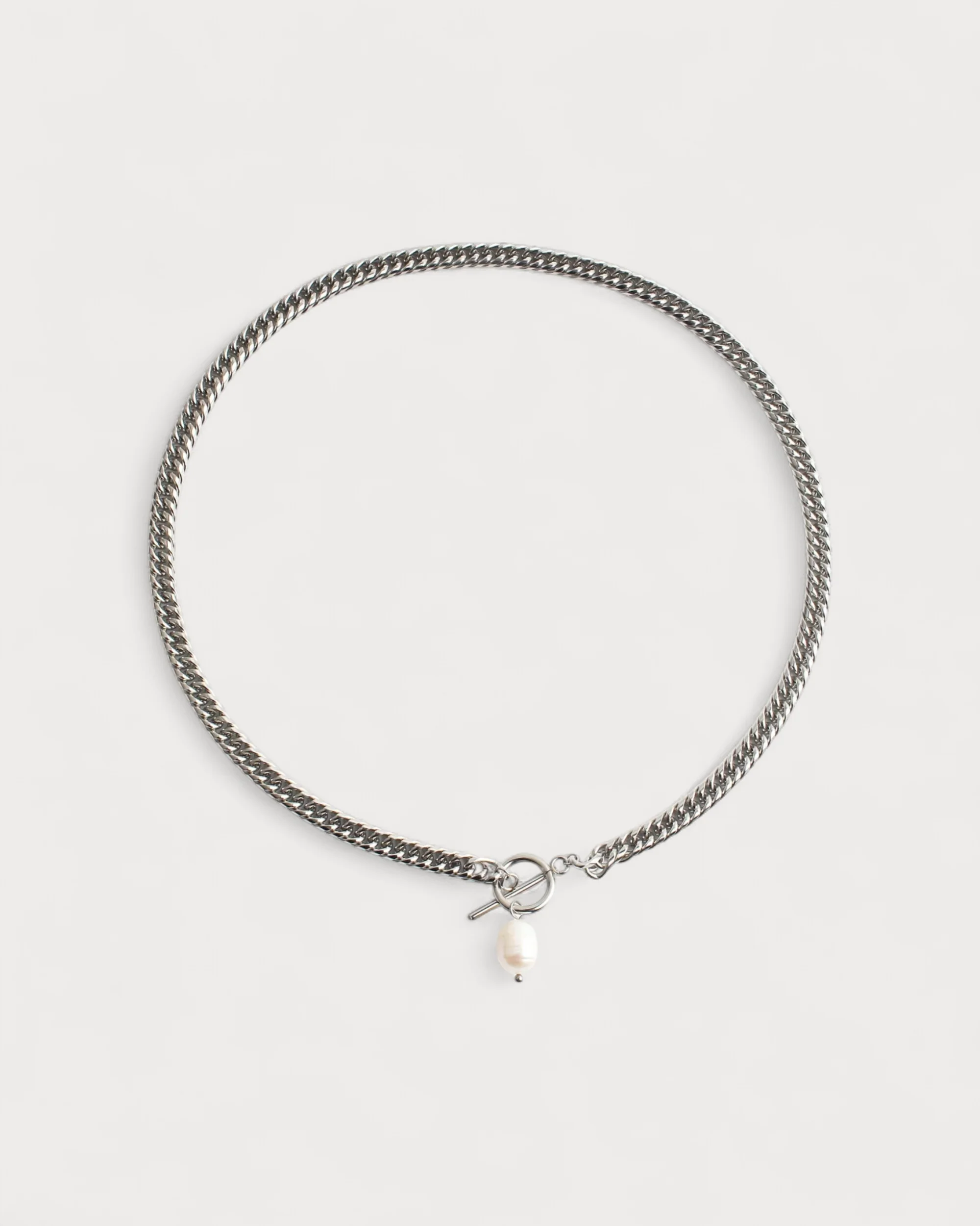 Chunky Pearl - Collier - Acier inoxydable - Image 5