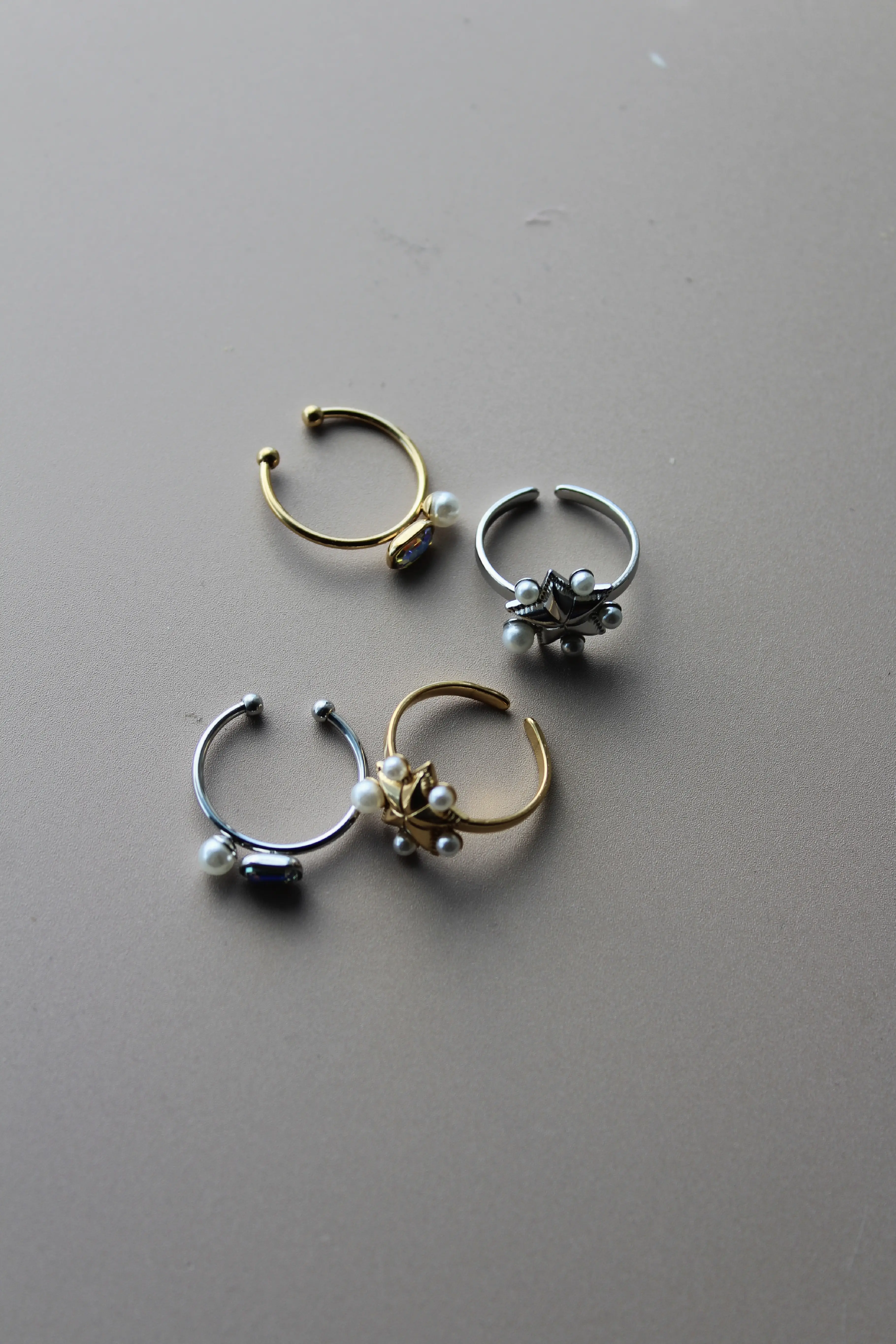 Claudette - Bague - Acier inoxydable - Ajustable - Image 5