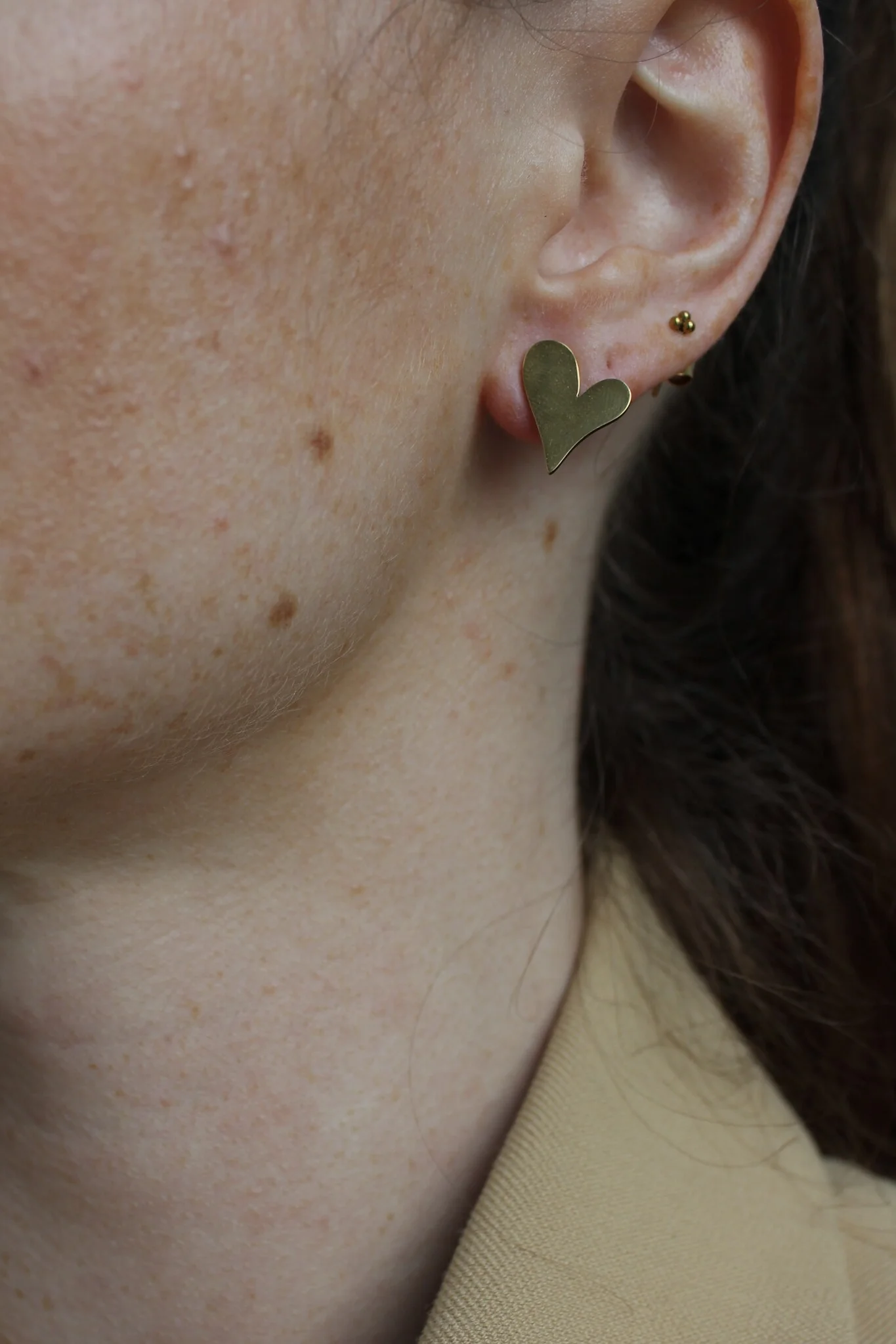 Corazon - Clou - Boucles d'oreilles - Acier inoxydable - Image 3