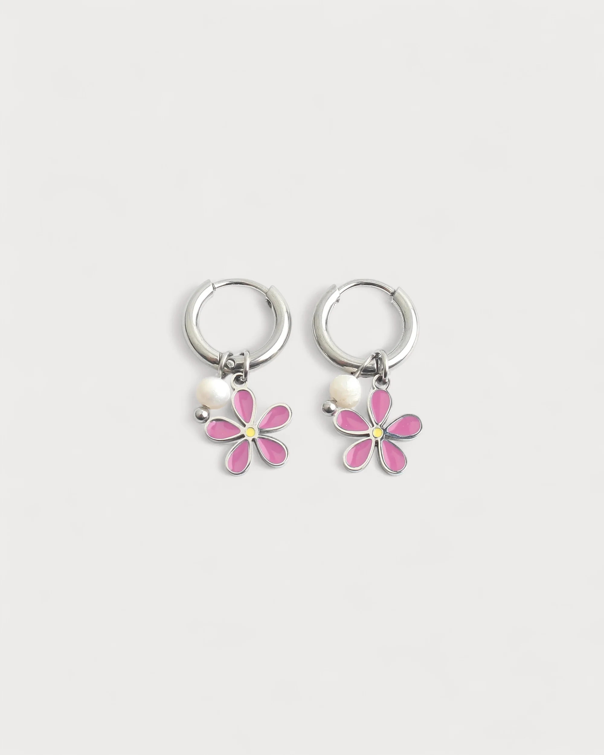 Daisy - Boucles d'oreilles - Acier inoxydable - Image 3