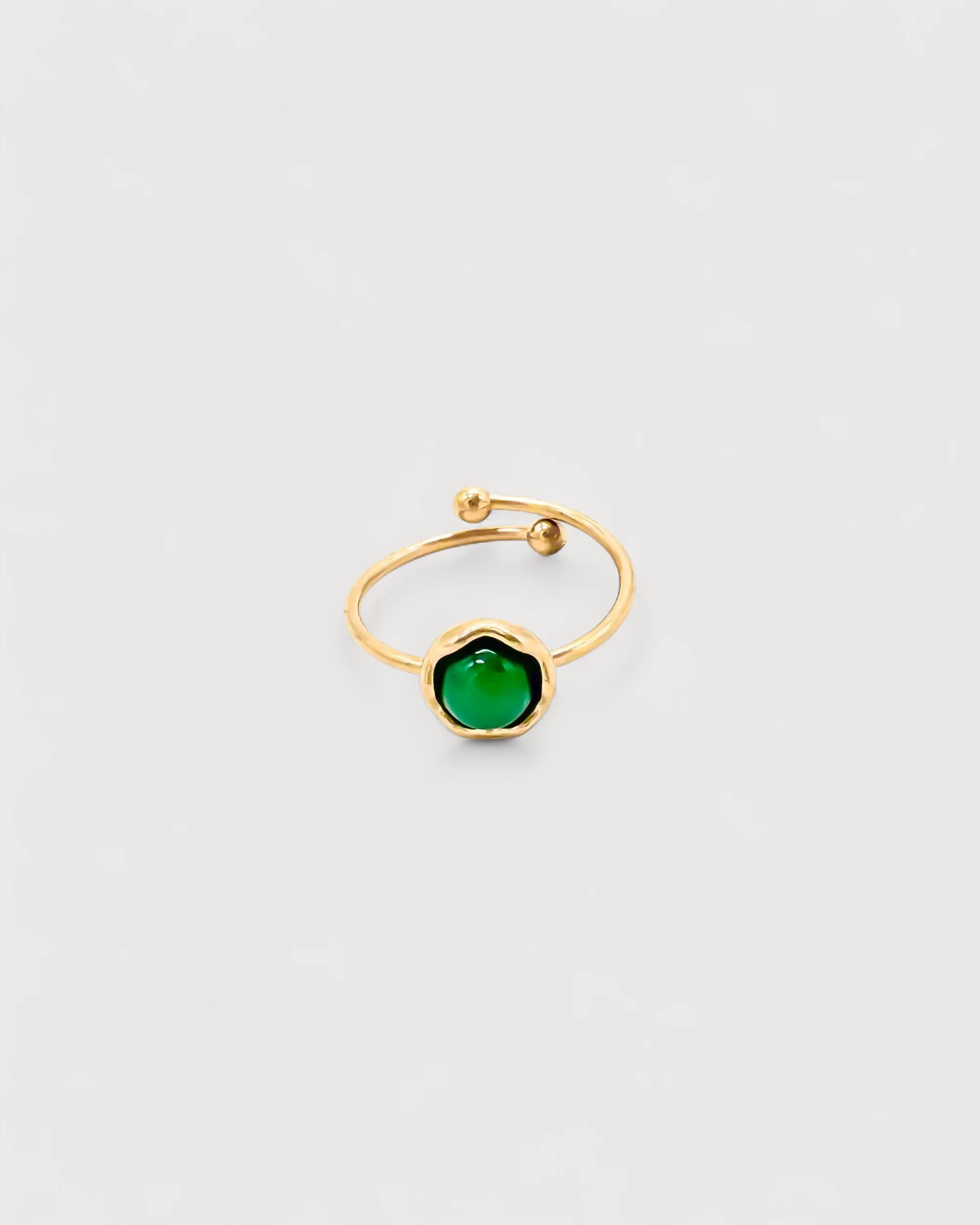 Demira - Bague - Acier inoxydable - Ajustable - Image 3