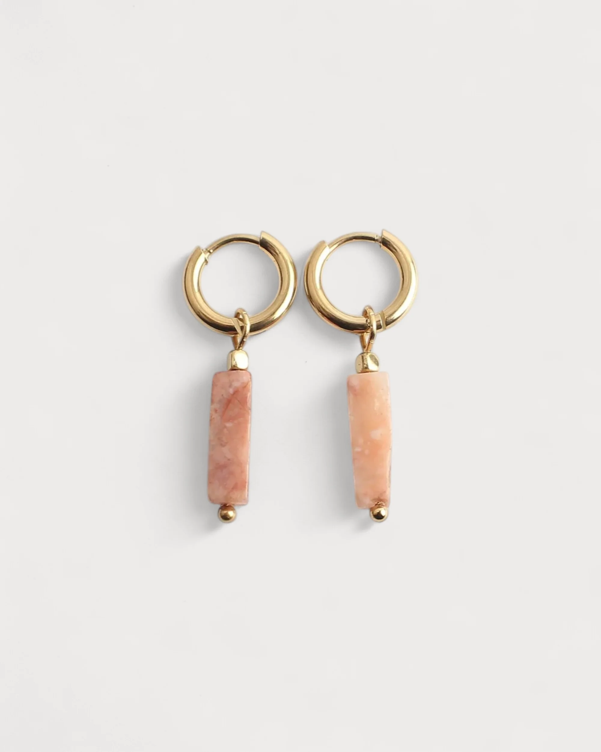 Dora - Boucles d'oreilles - Pierre naturelle - Acier inoxydable - Image 21