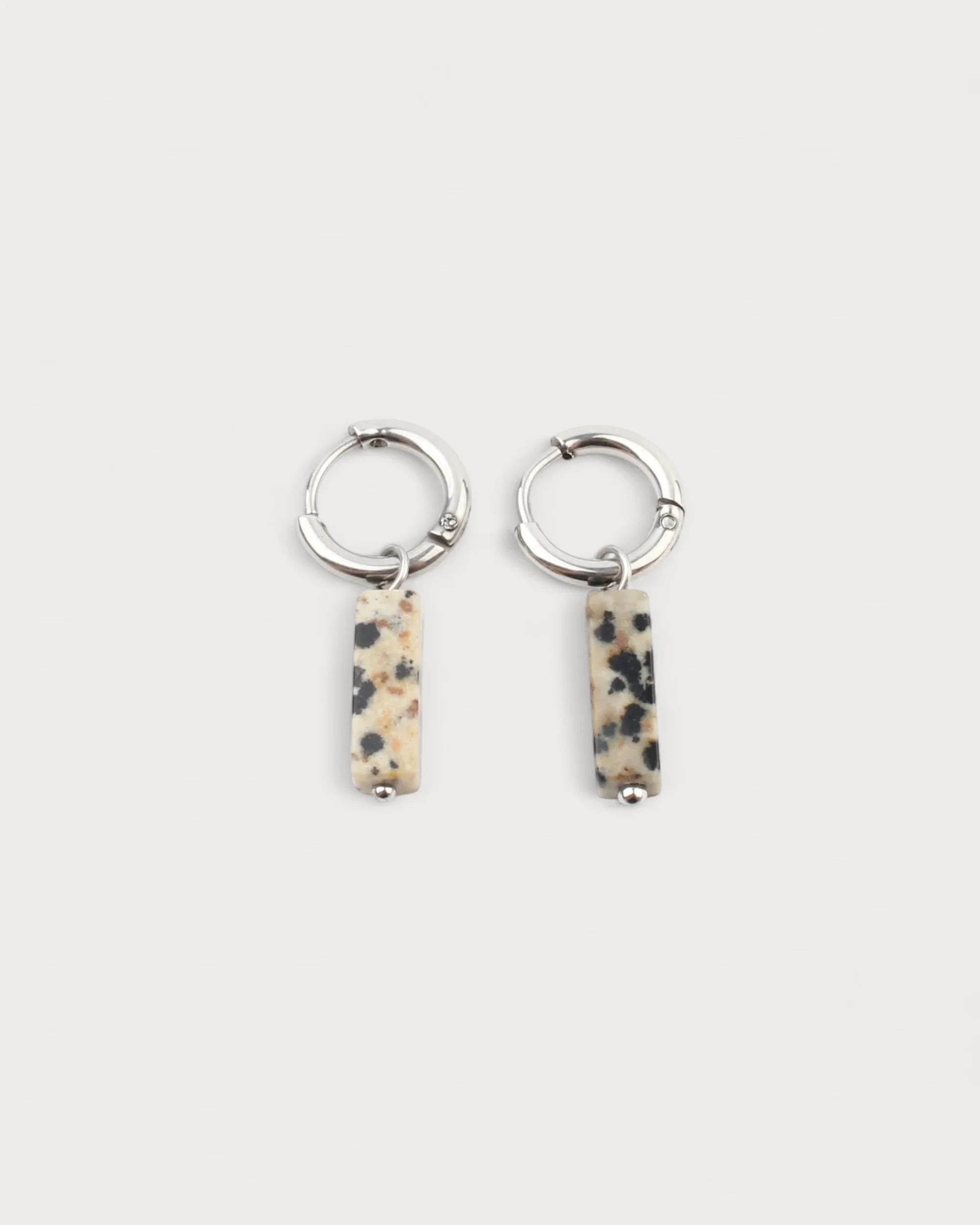 Dora - Boucles d'oreilles - Pierre naturelle - Acier inoxydable - Image 3