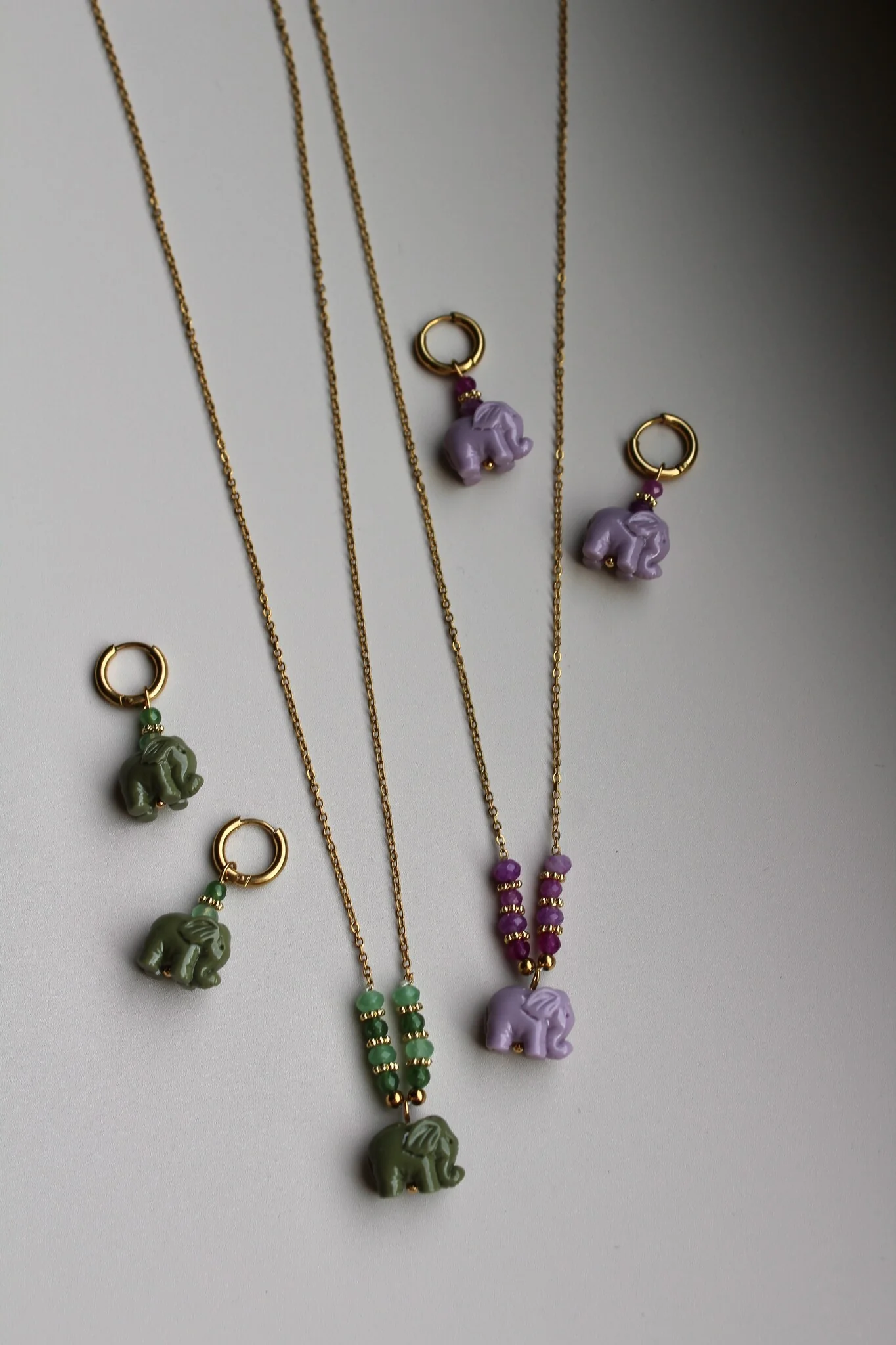 Elephant - Boucles d'oreilles - Acier inoxydable - Image 3