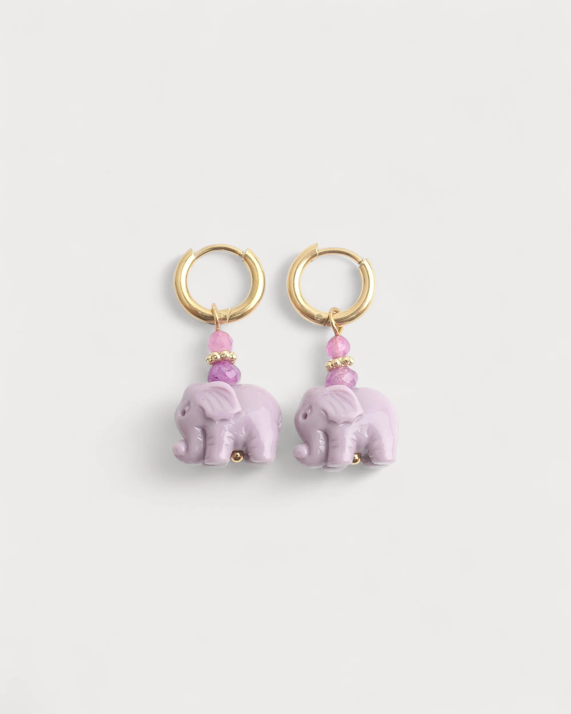 Elephant - Boucles d'oreilles - Acier inoxydable - Image 4