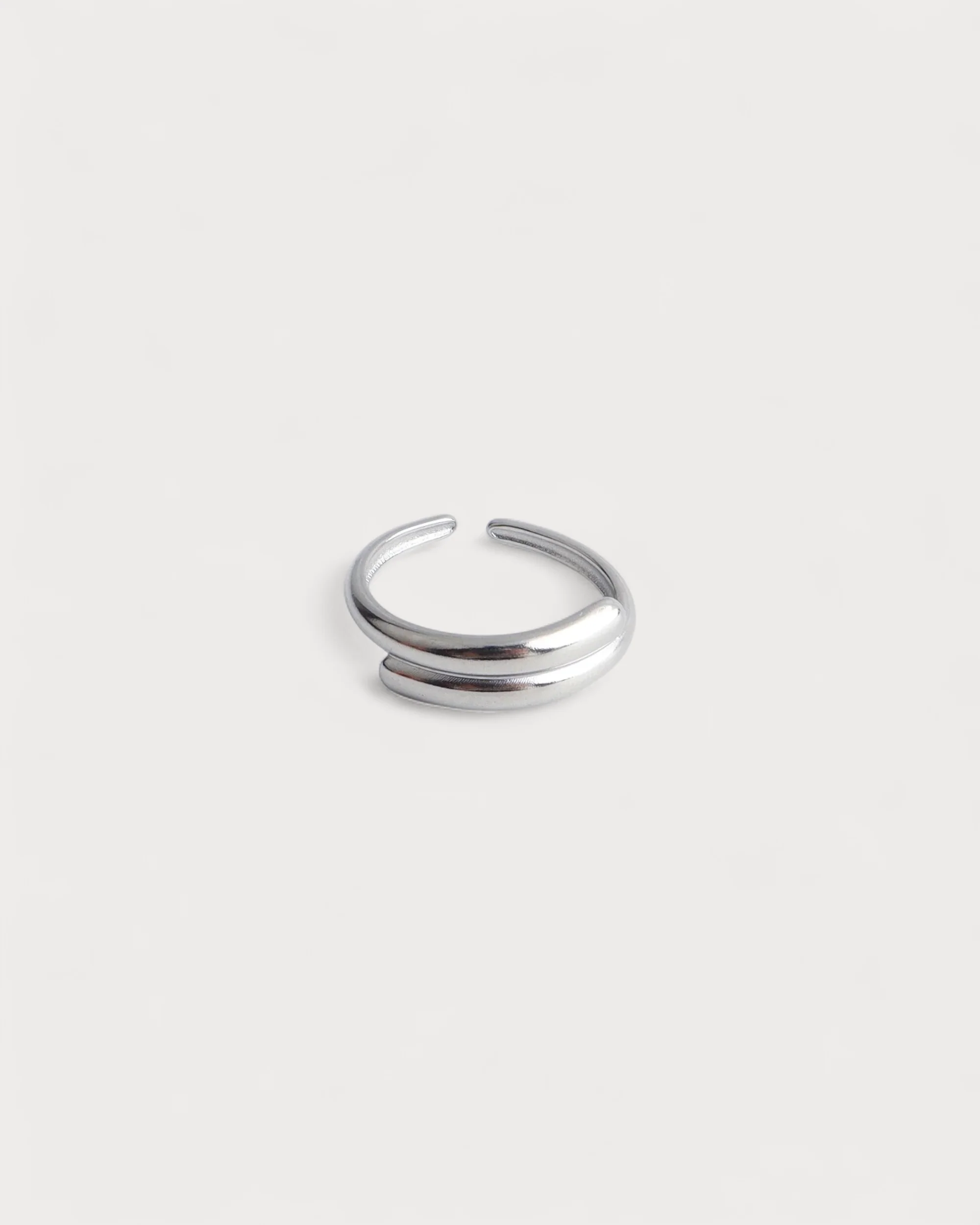 Ell - Bague - Acier inoxydable - Ajustable - Image 3