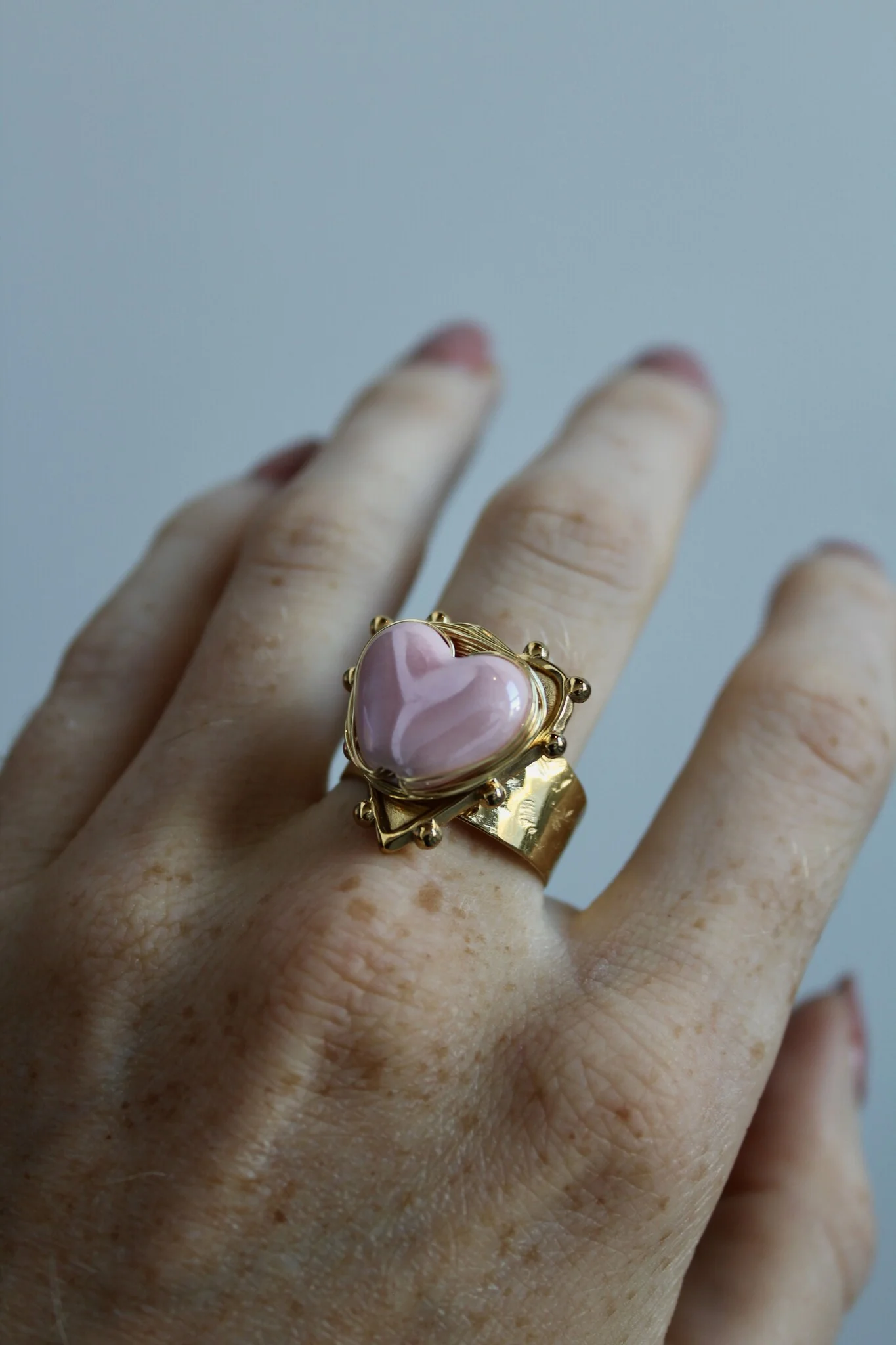 Elske - Bague - Acier inoxydable - Ajustable - Image 2