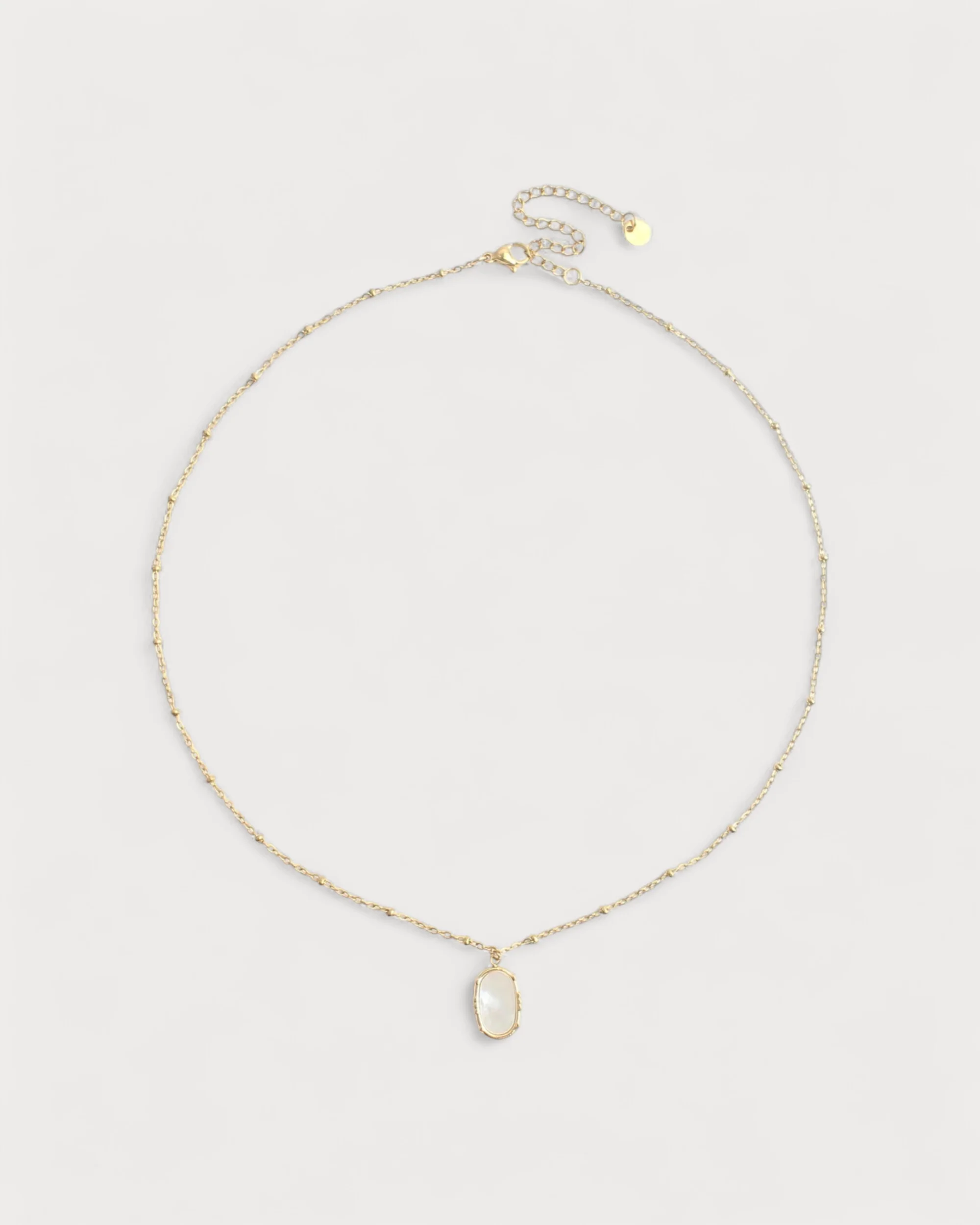 Evelyn - Collier - Pierre naturelle - Acier inoxydable - Image 3