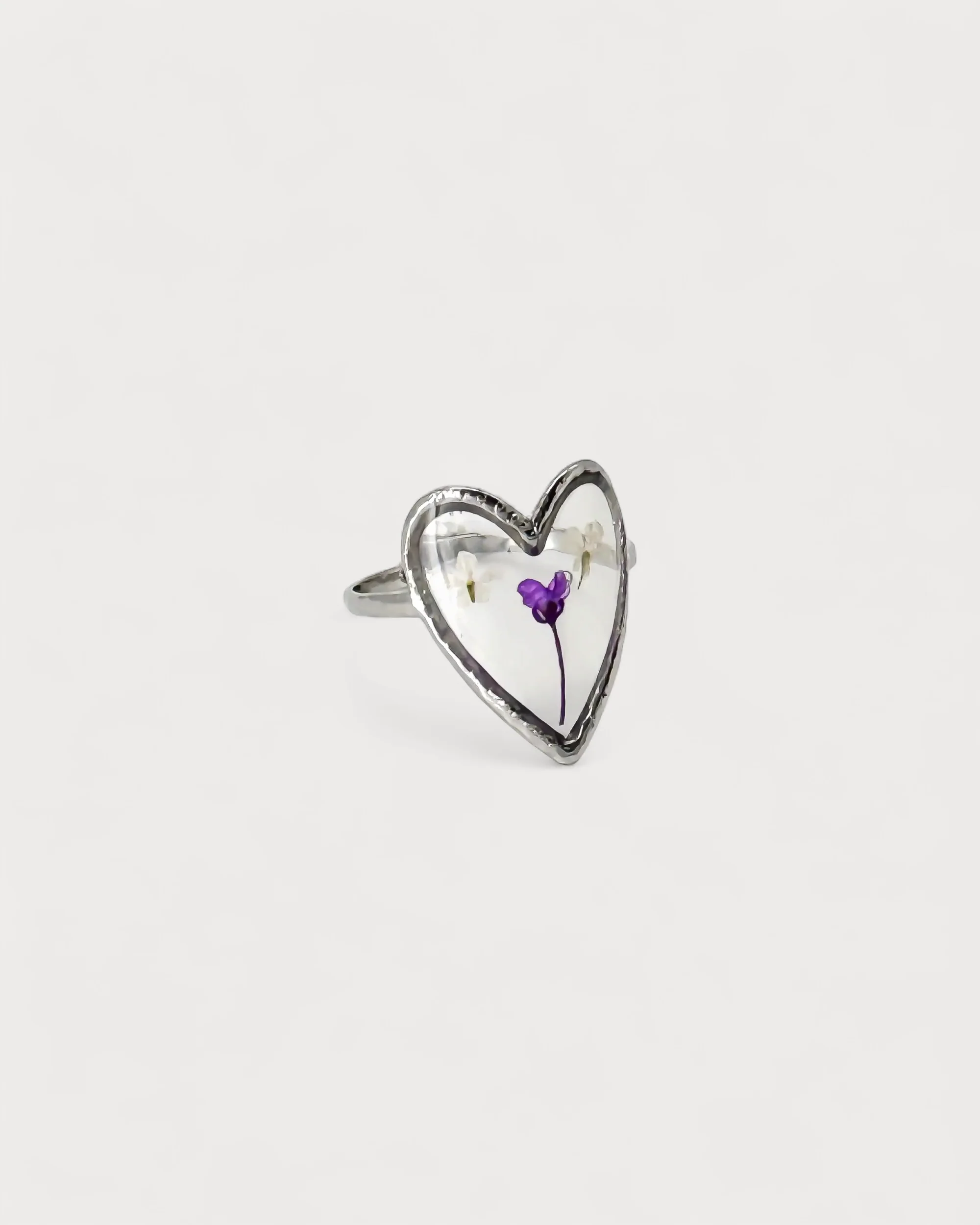 Fiore e amore - Bague - Acier inoxydable - Ajustable - Image 7
