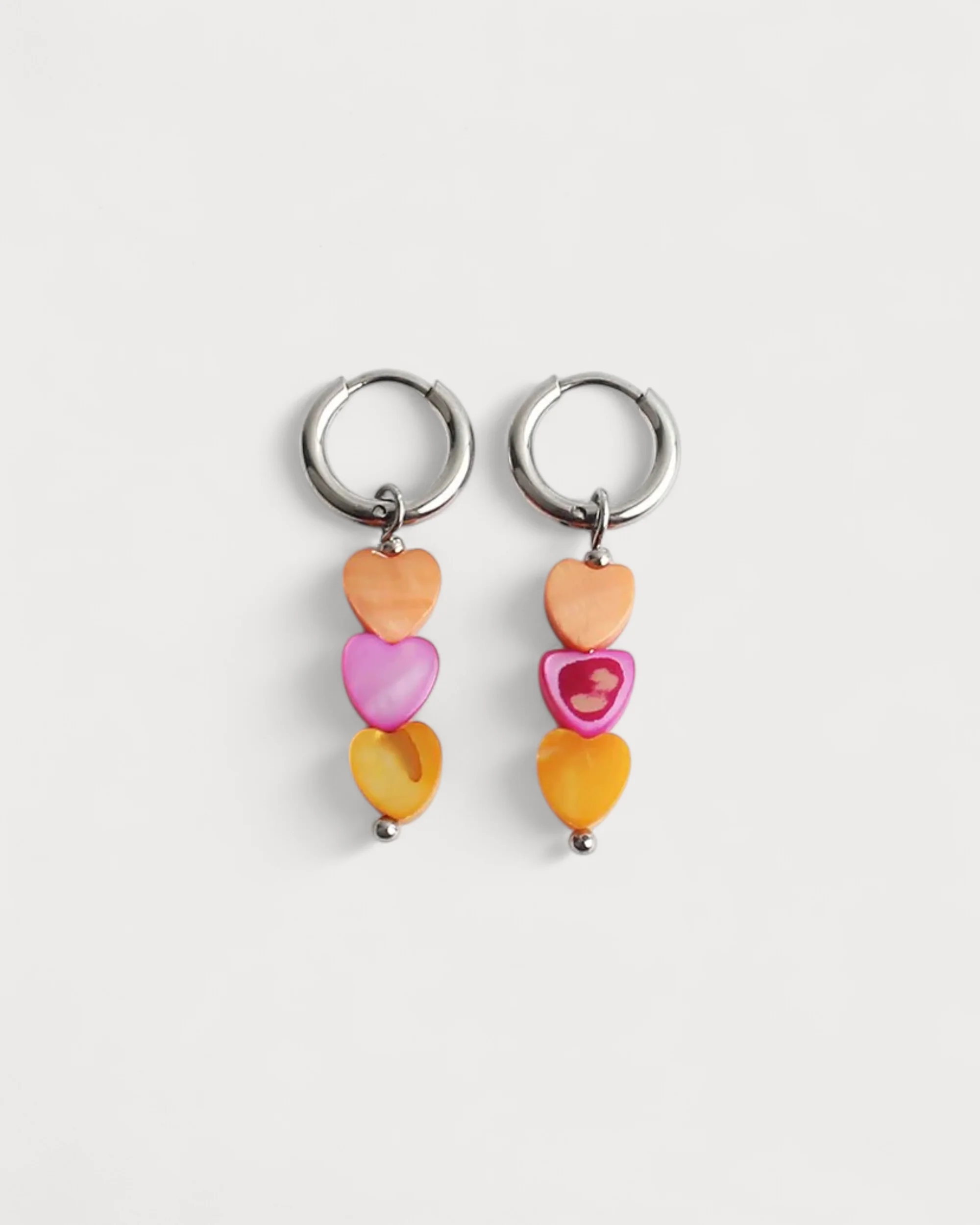 Heart To Heart - Boucles d'oreilles - Acier inoxydable - Image 3
