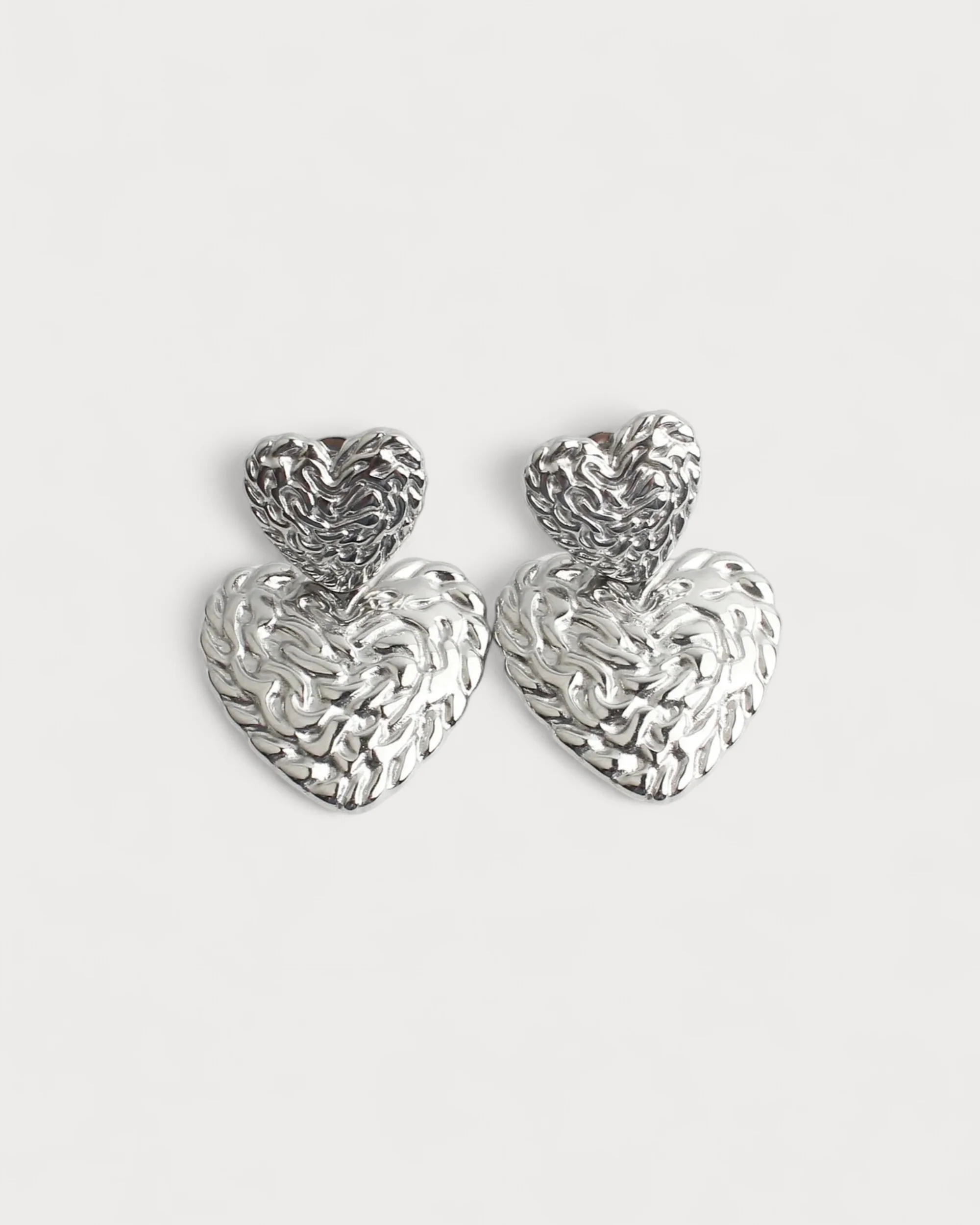 Au nom de l'amour - Boucles d'oreilles - Acier inoxydable - Image 3