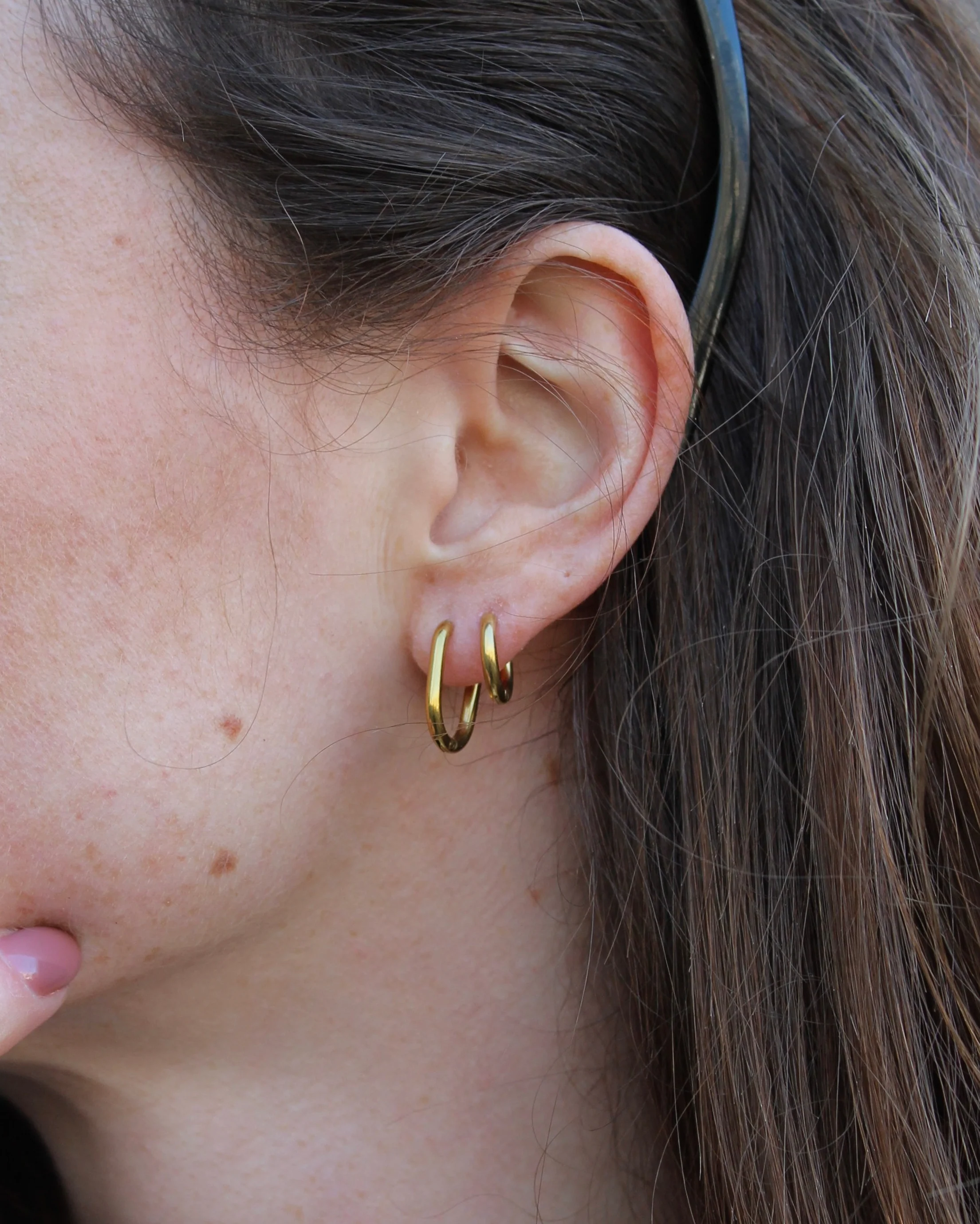 Basic - Boucles d'oreilles - Acier inoxydable - Image 5