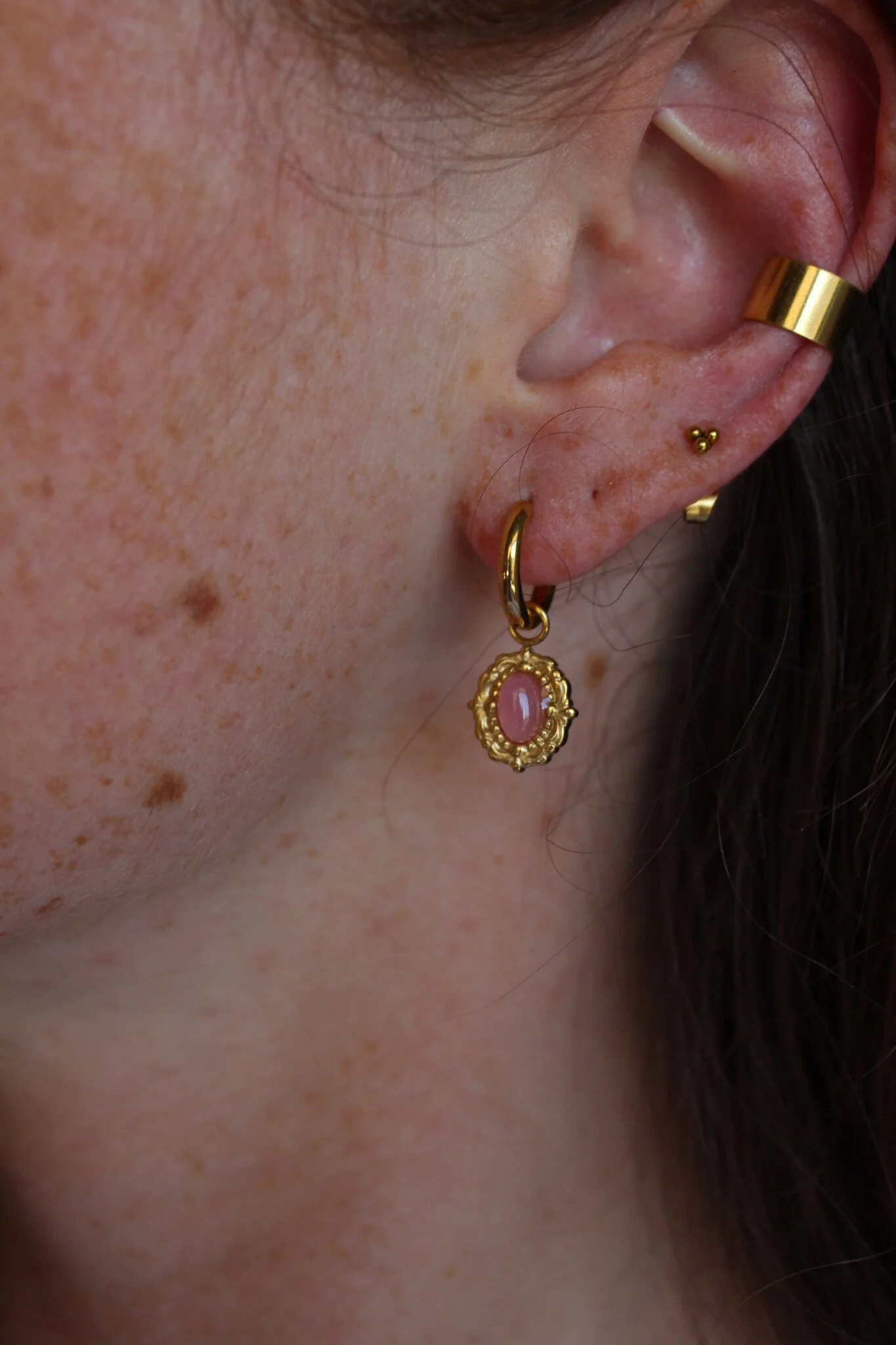 Jayra - Boucle d'oreille - Acier inoxydable - Image 3