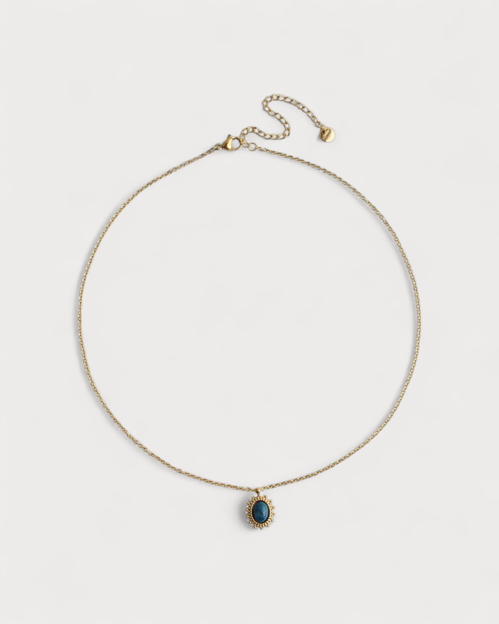 Jolie - Collier - Pierre naturelle-  Acier inoxydable - Image 10