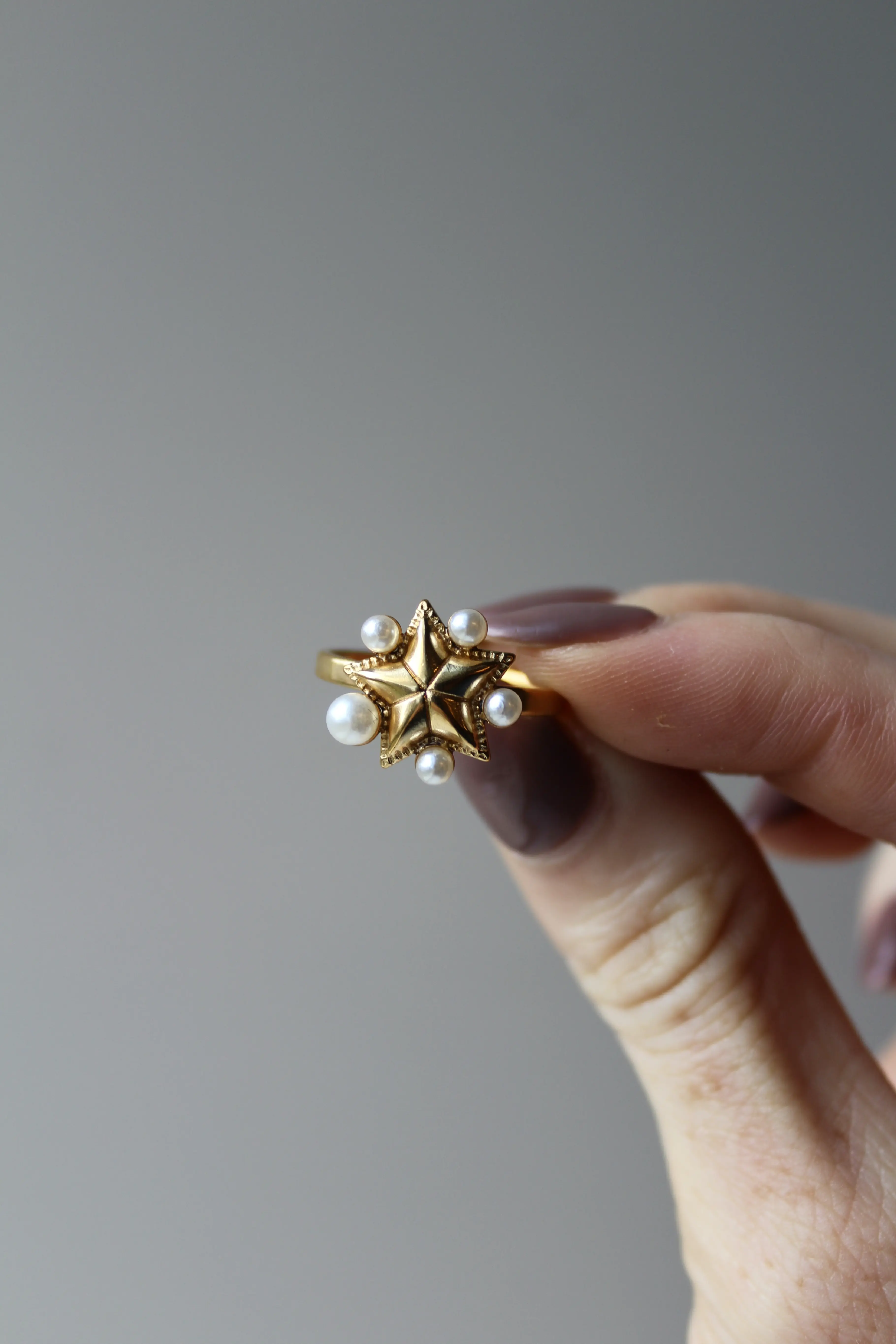 Judith - Bague - Acier inoxydable - Ajustable - Image 4