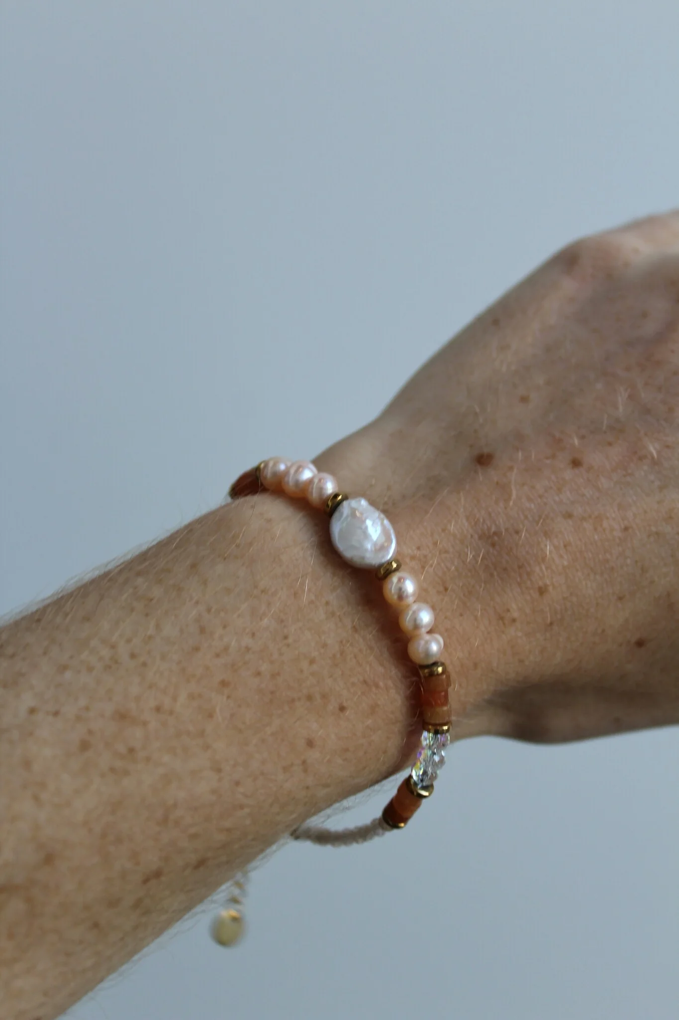 Katara - Bracelet - Pierre naturelle - Acier inoxydable - Image 4