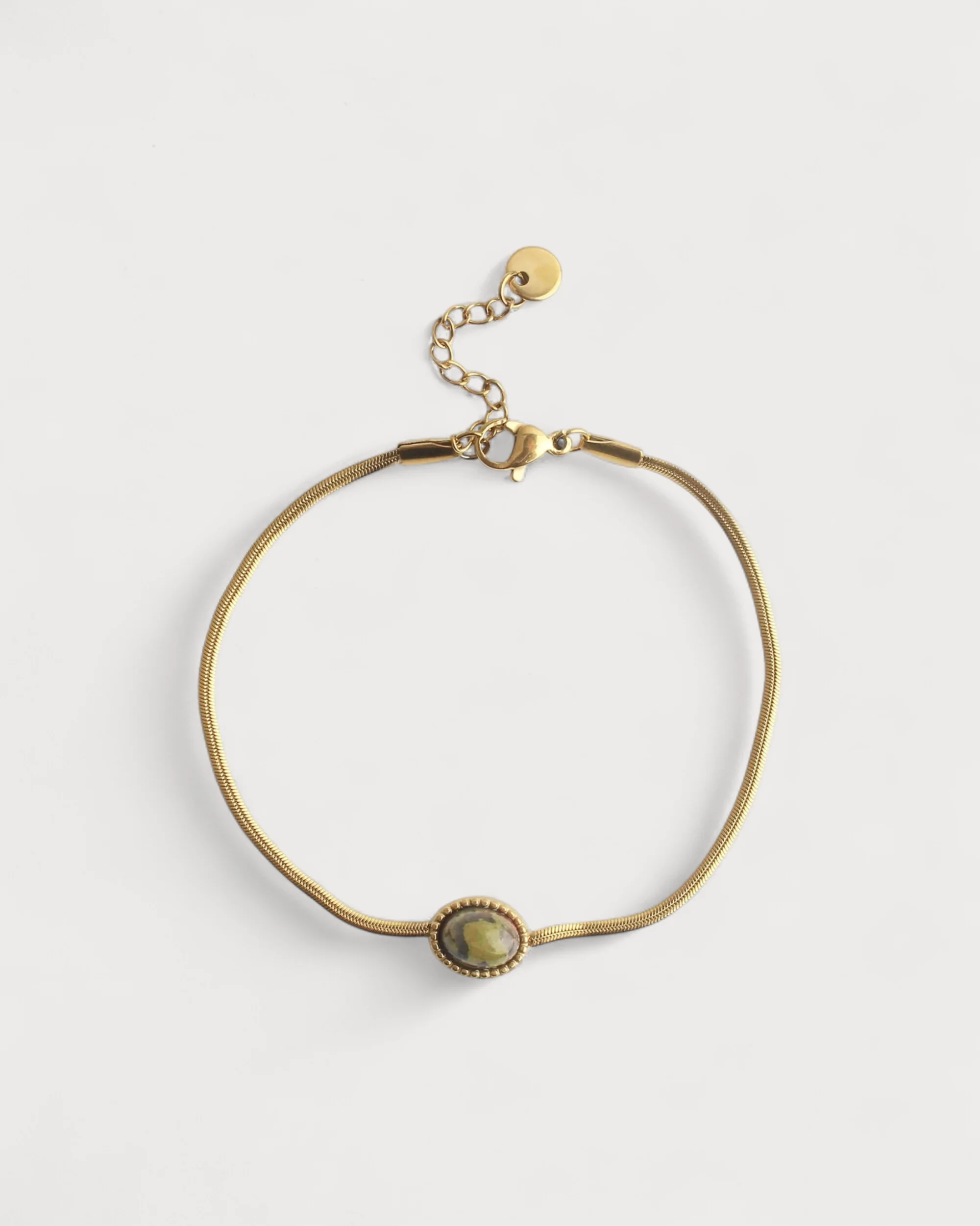 Kate - Bracelet - Pierre naturelle - Acier inoxydable - Image 3