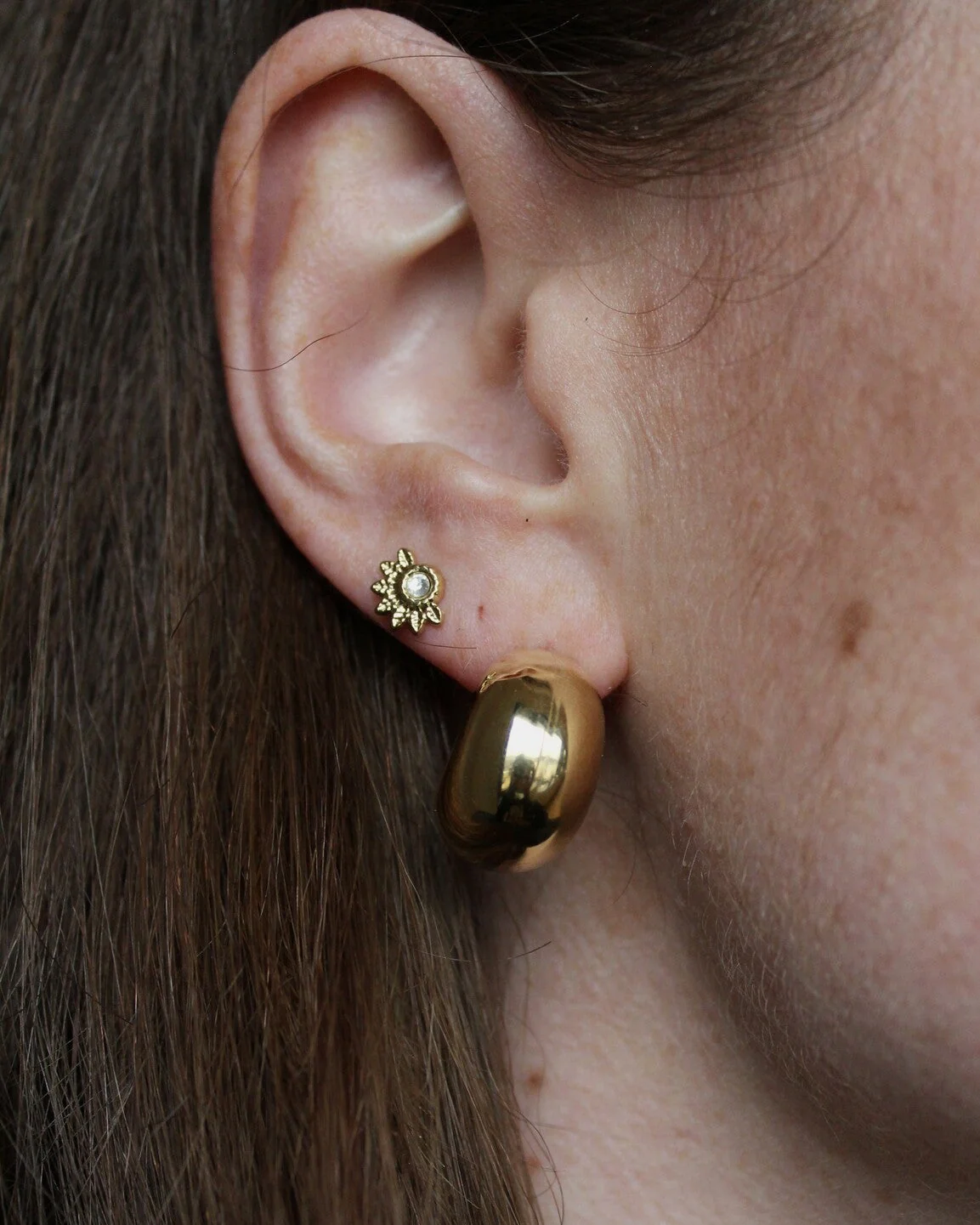 Kimberly - Boucles d'oreilles - Acier inoxydable - Image 2