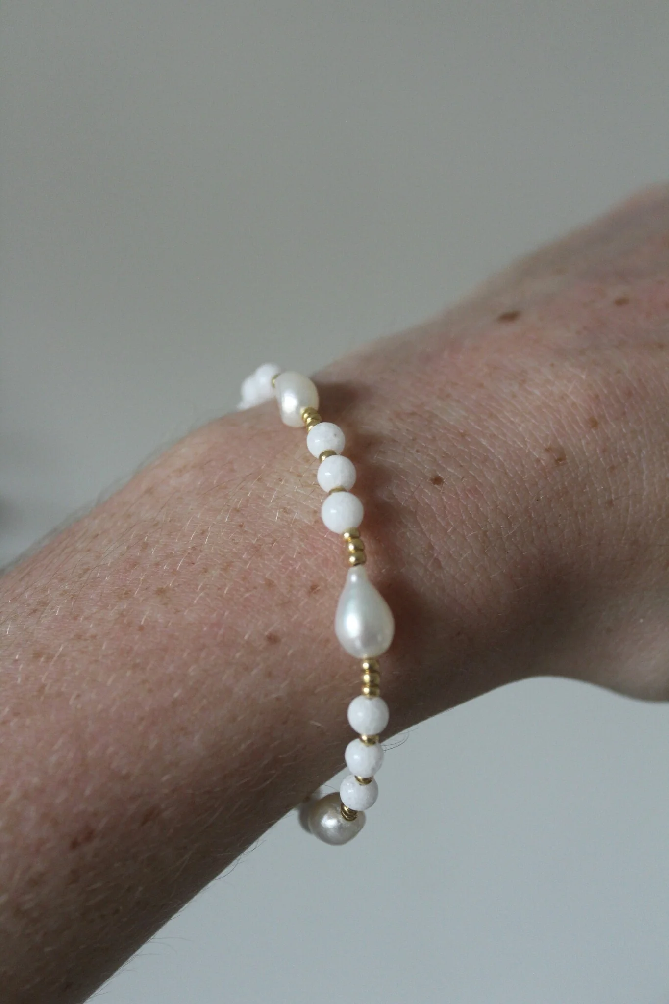 Kira - Bracelet - Pierre naturelle - Acier inoxydable - Image 10