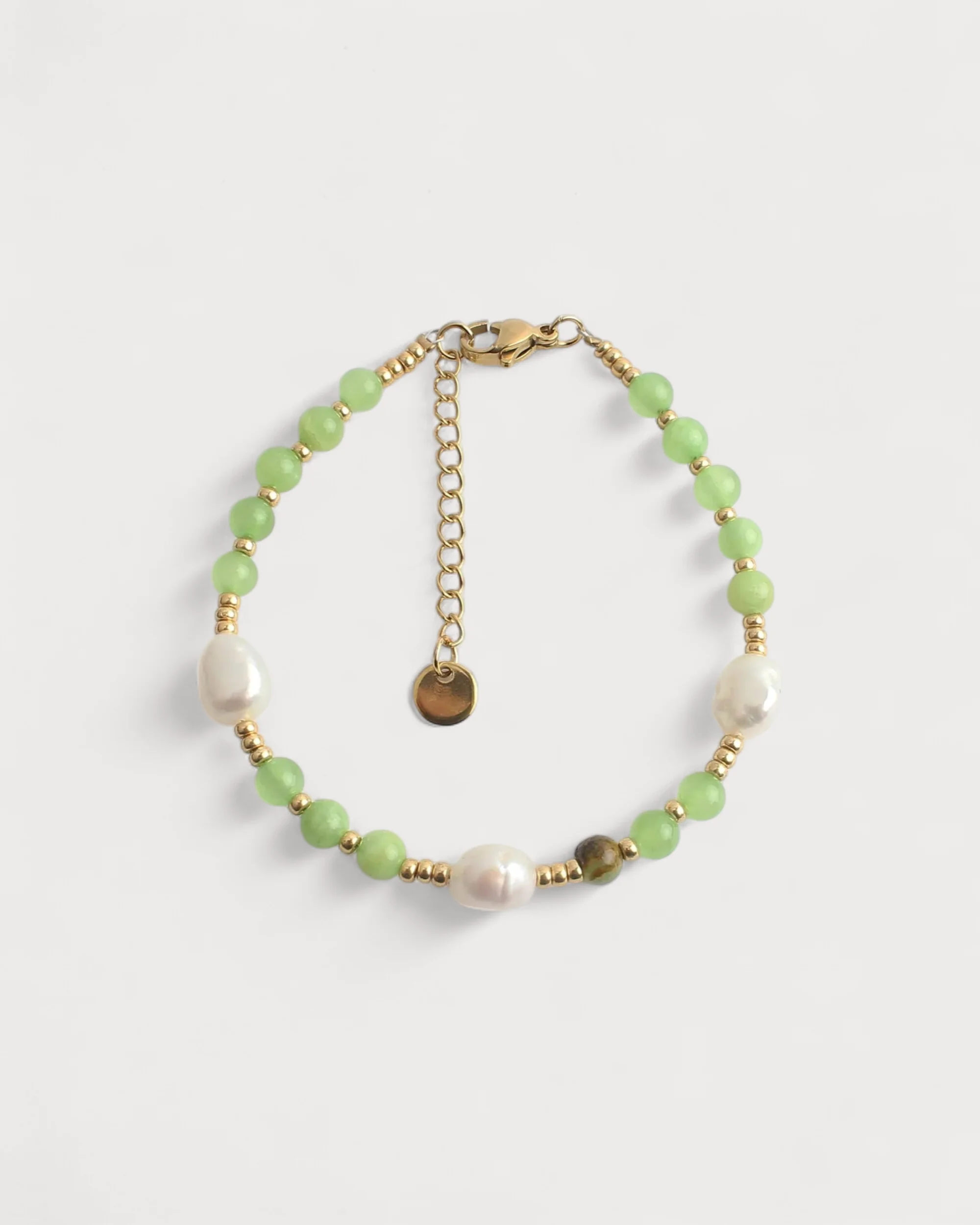 Kira - Bracelet - Pierre naturelle - Acier inoxydable - Image 3