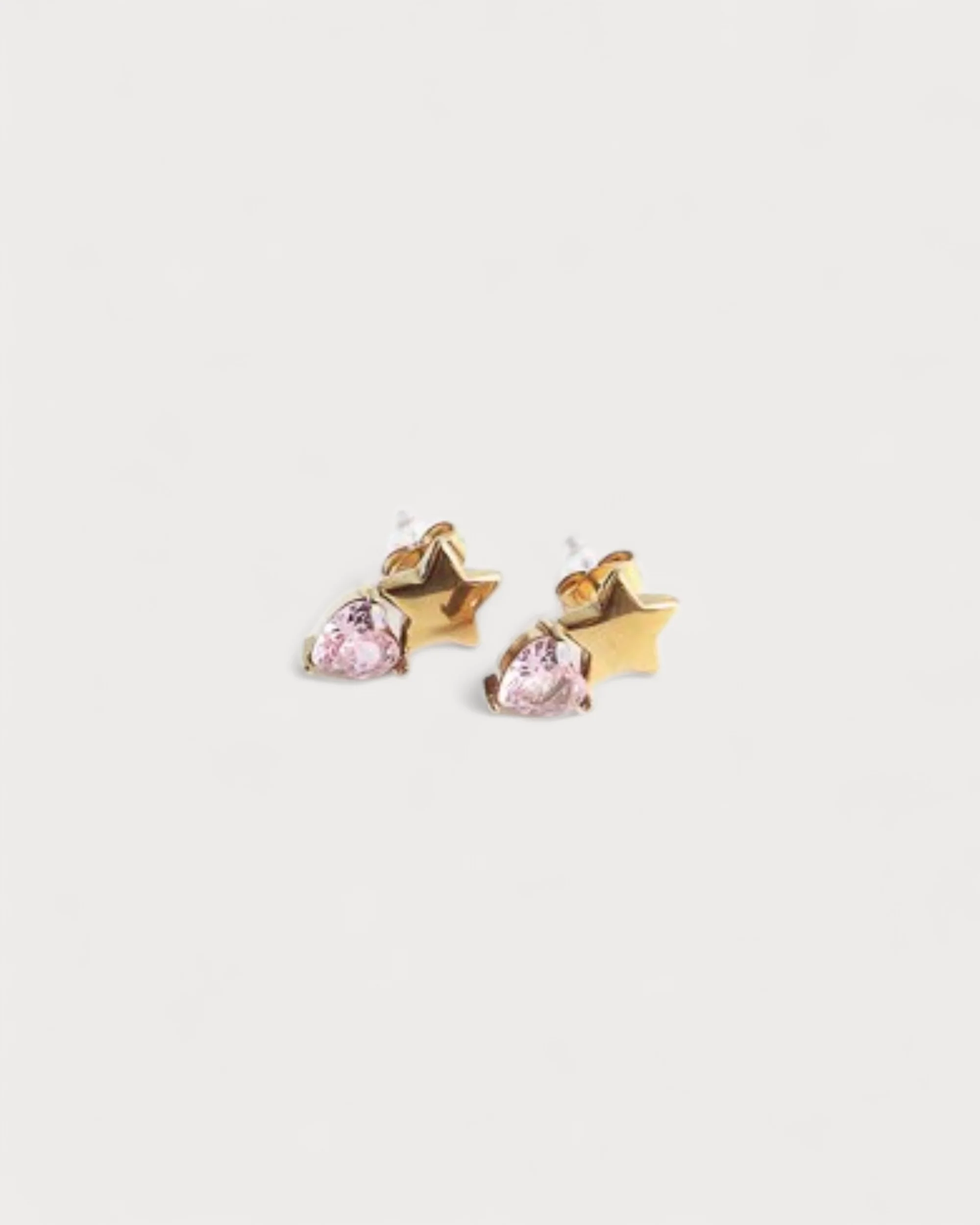 Lavinia - Boucles d’oreilles puces - Boucles d'oreilles - Acier inoxydable - Image 3