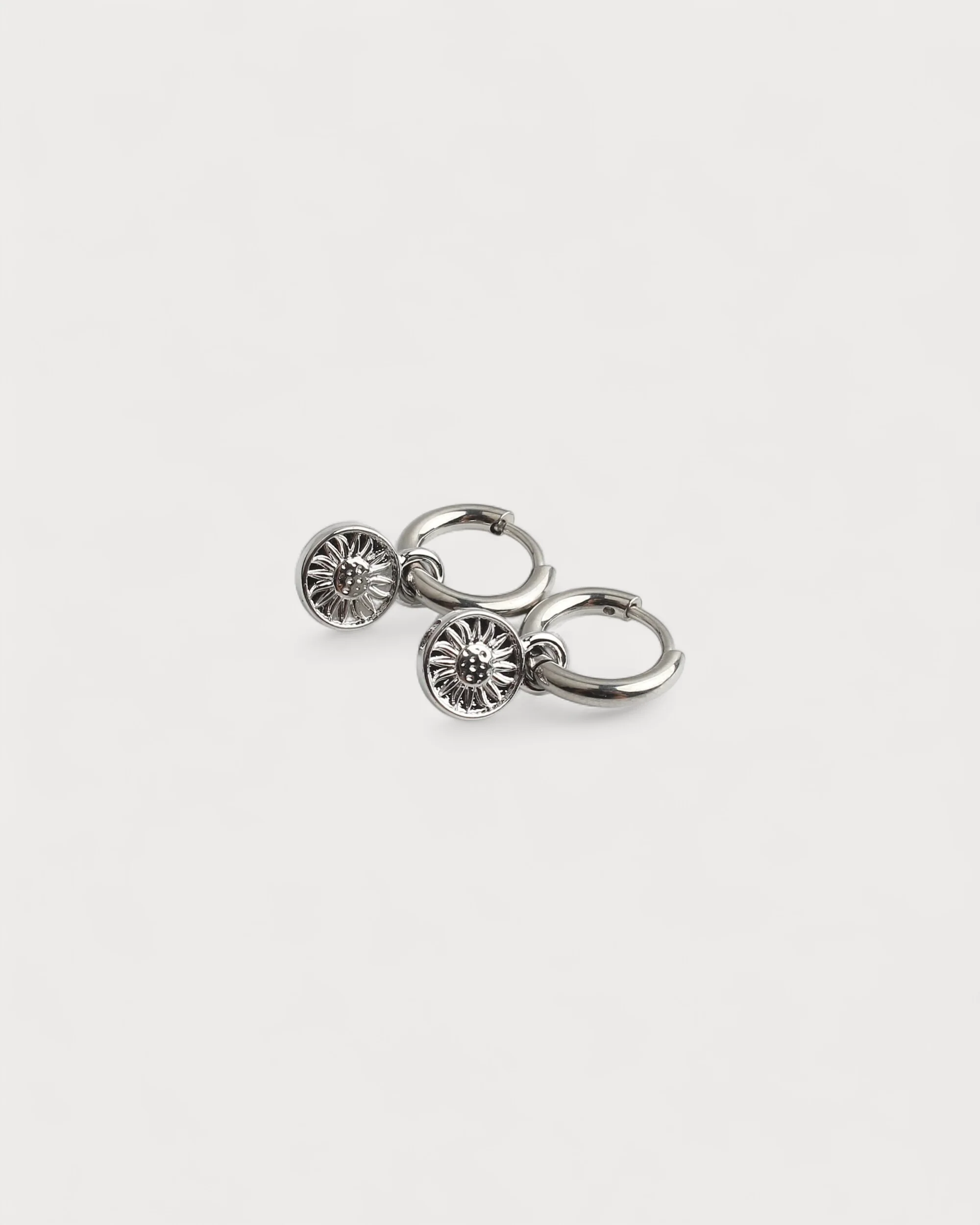 Le Tournesol - Boucles d'oreilles - Acier inoxydable - Image 3