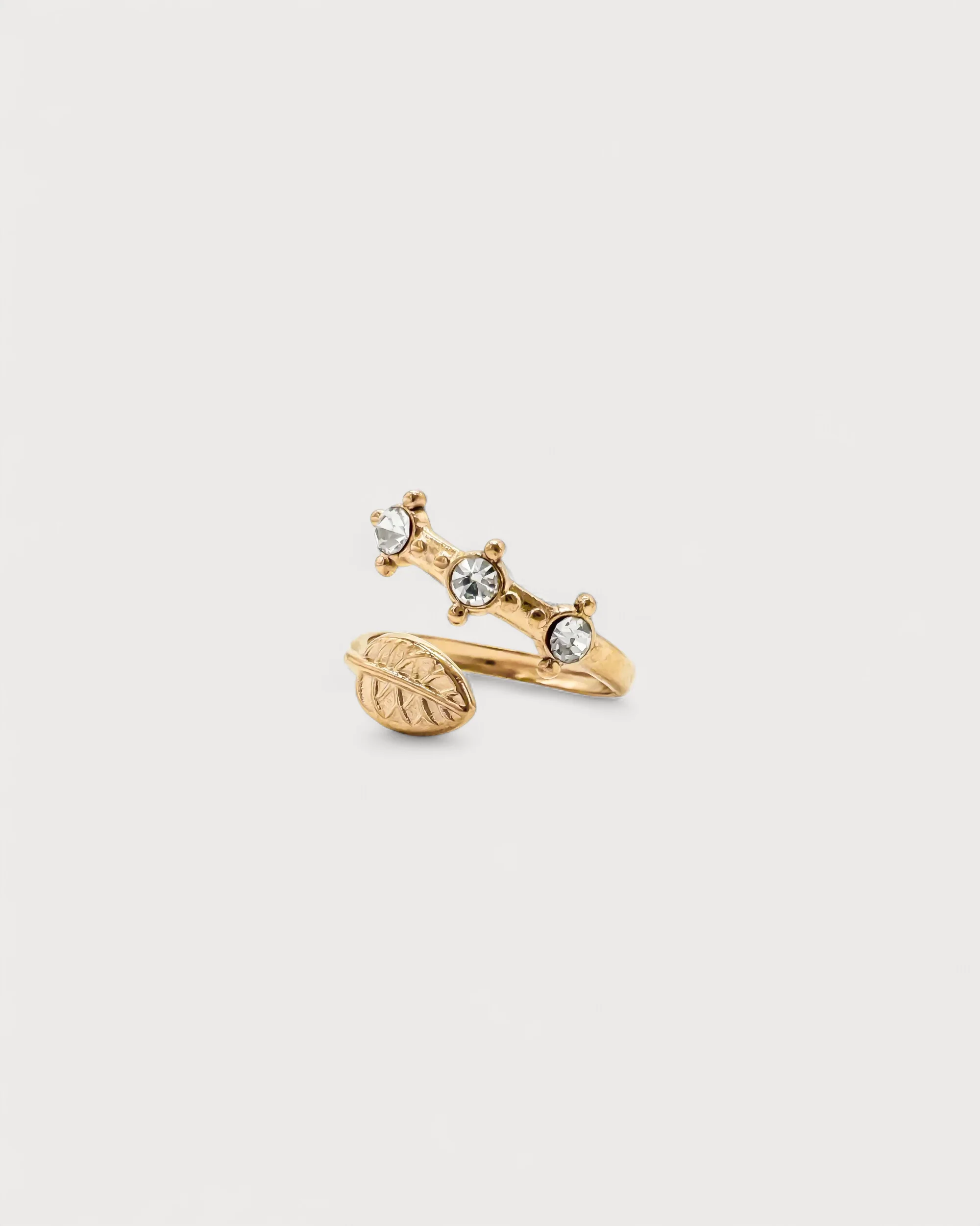 Lena - Bague - Acier inoxydable - Ajustable - Image 3
