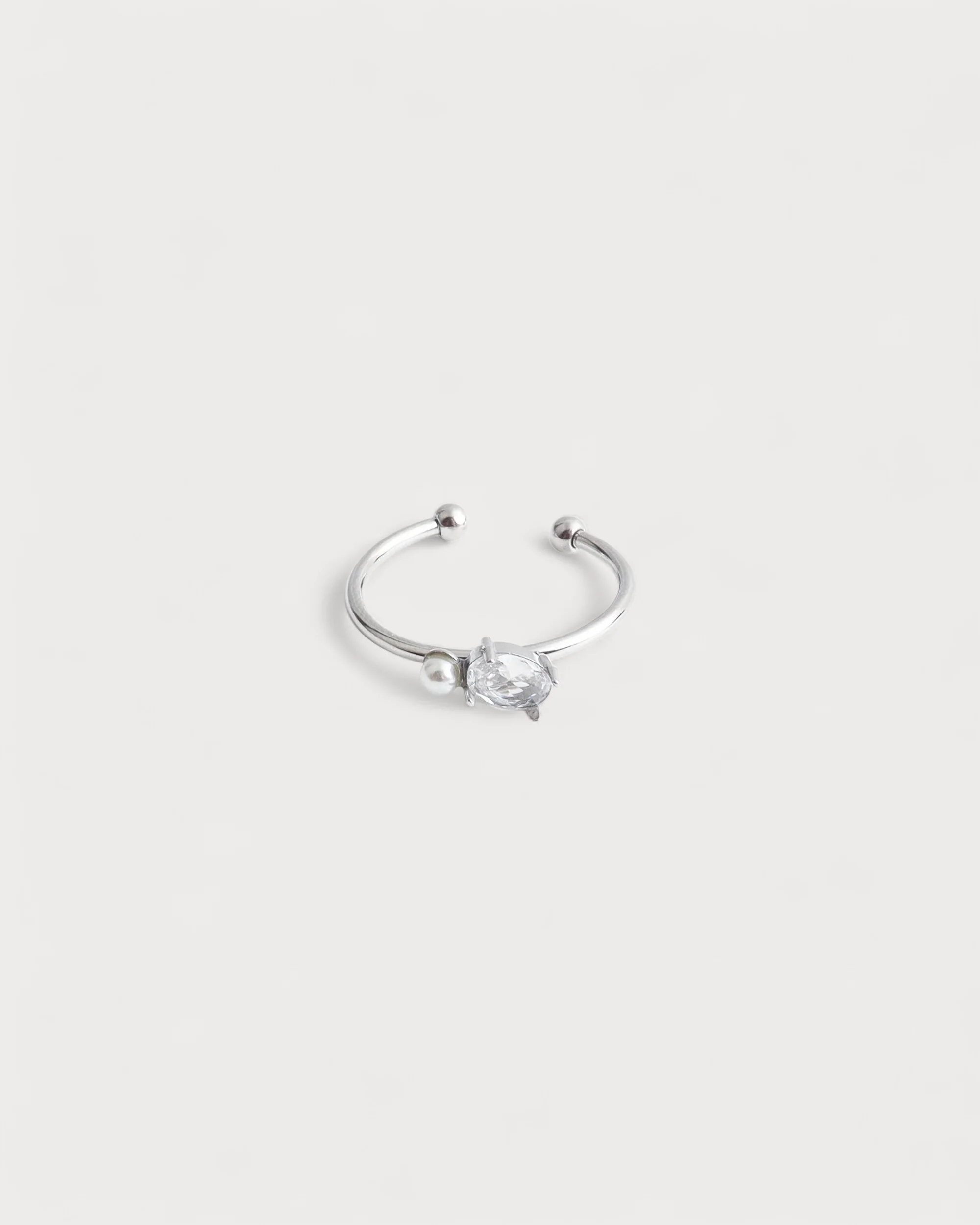Leonie - Bague - Acier inoxydable - Ajustable - Image 3
