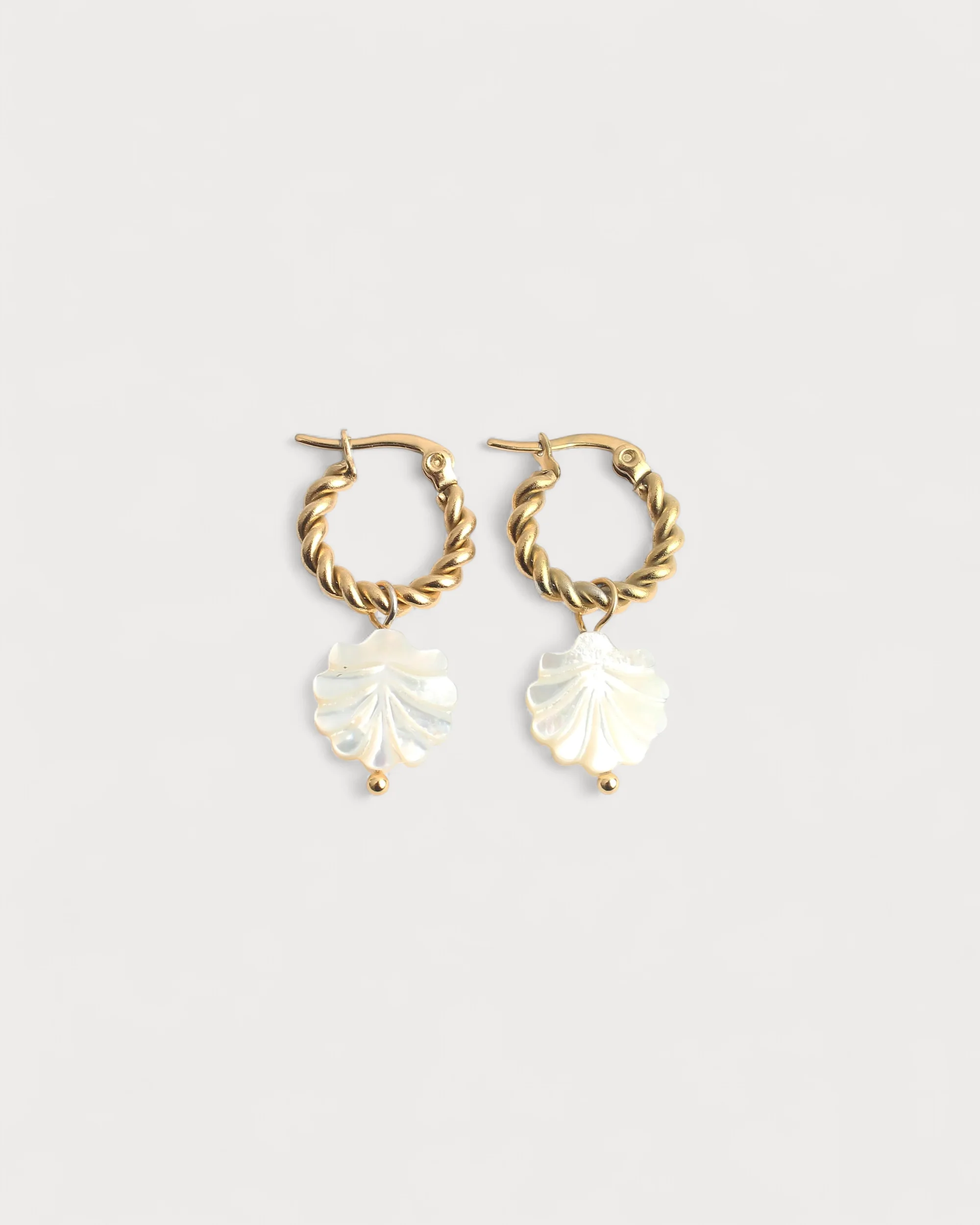 Linde - Boucles d'oreilles - Acier inoxydable