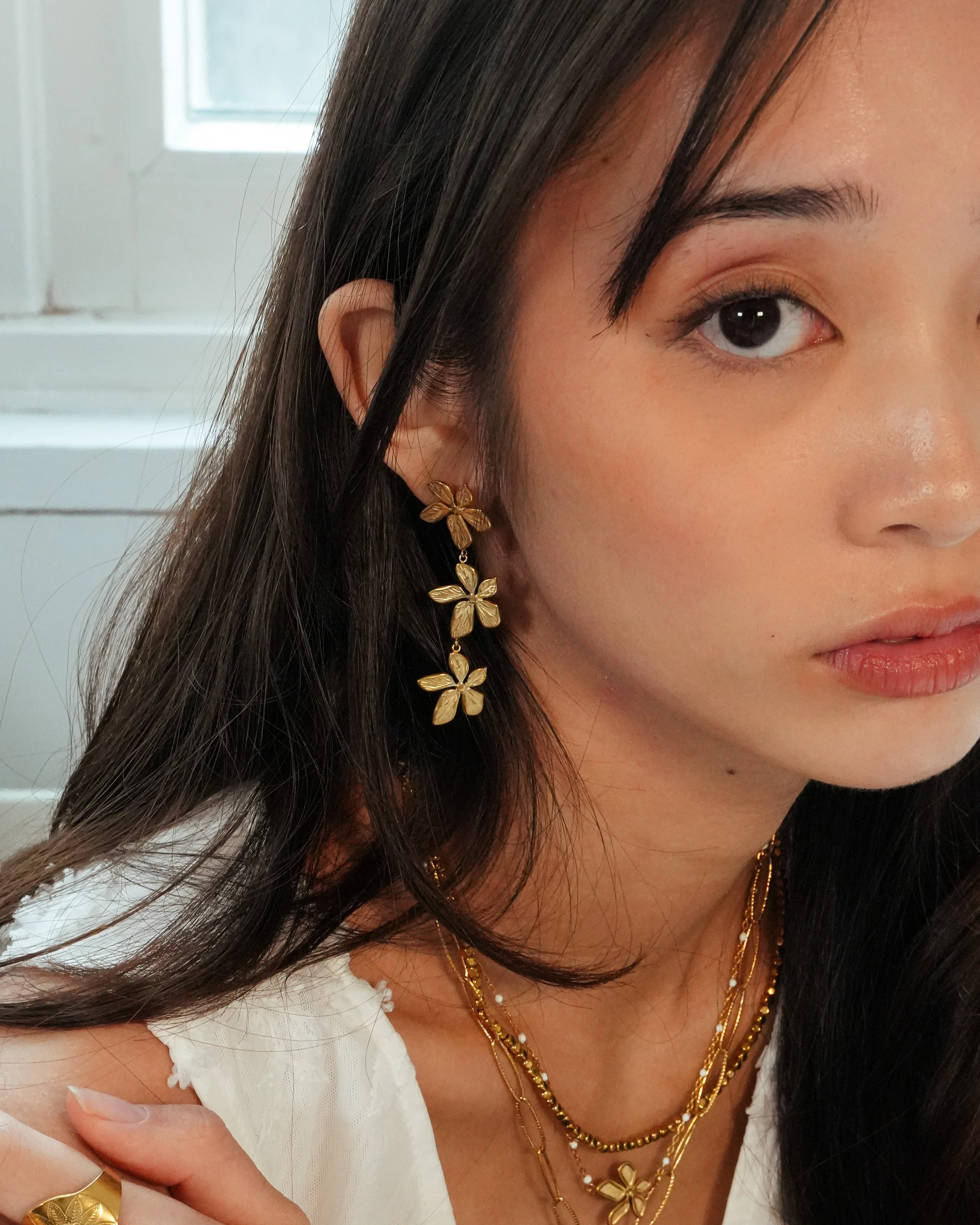 Lita - Boucles d'oreilles - Acier inoxydable - Image 2