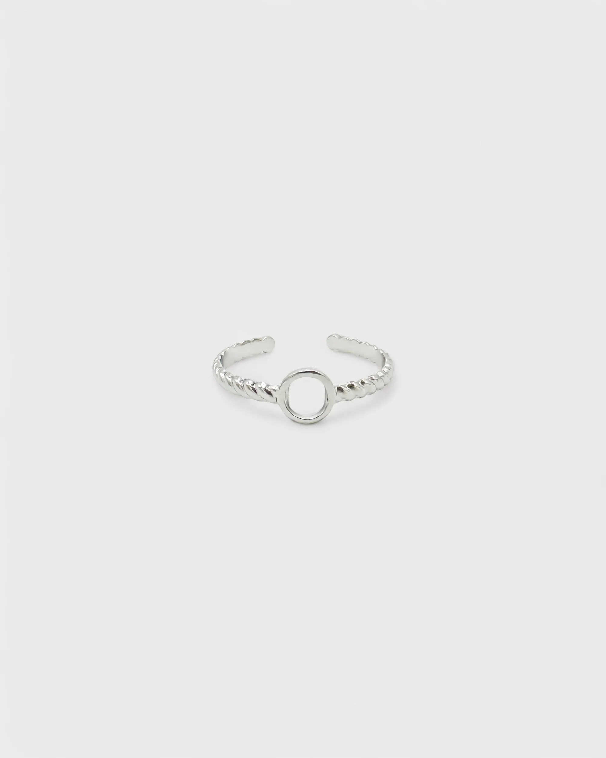 Little Circle - Bague - Acier inoxydable - Ajustable - Image 3