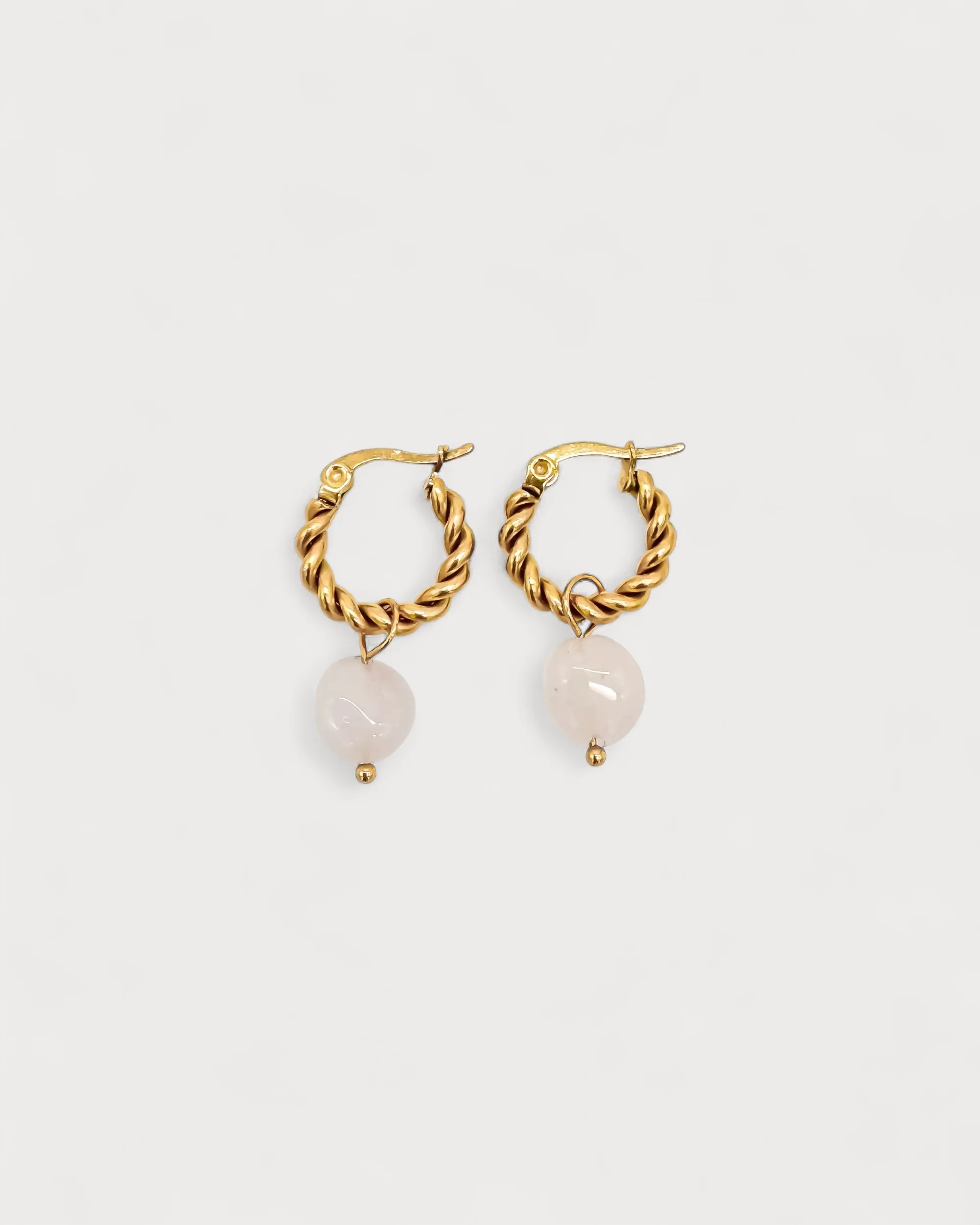 Louane - Boucles d'oreilles - Pierre naturelle - Acier inoxydable - Image 7