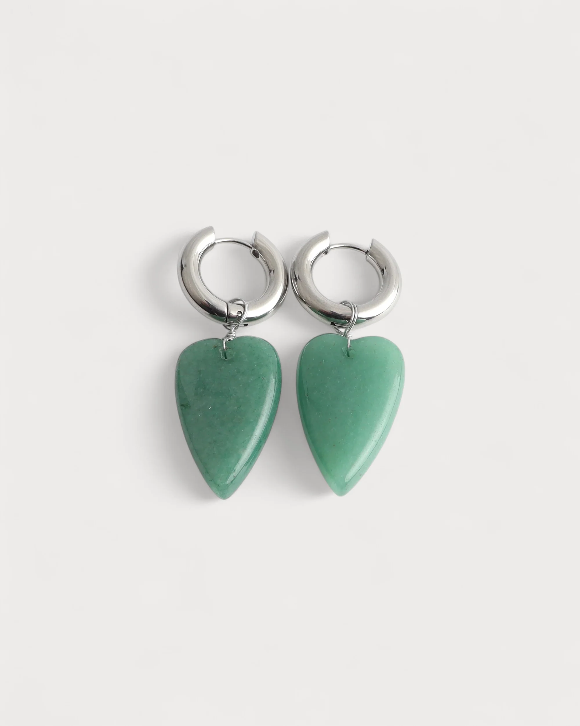 Louna - Boucles d'oreilles - Pierre naturelle - Acier inoxydable - Image 7