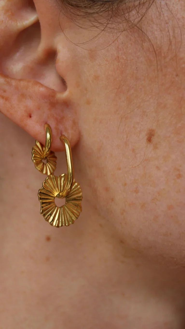 Loya - Boucles d'oreilles - Acier inoxydable - Image 7