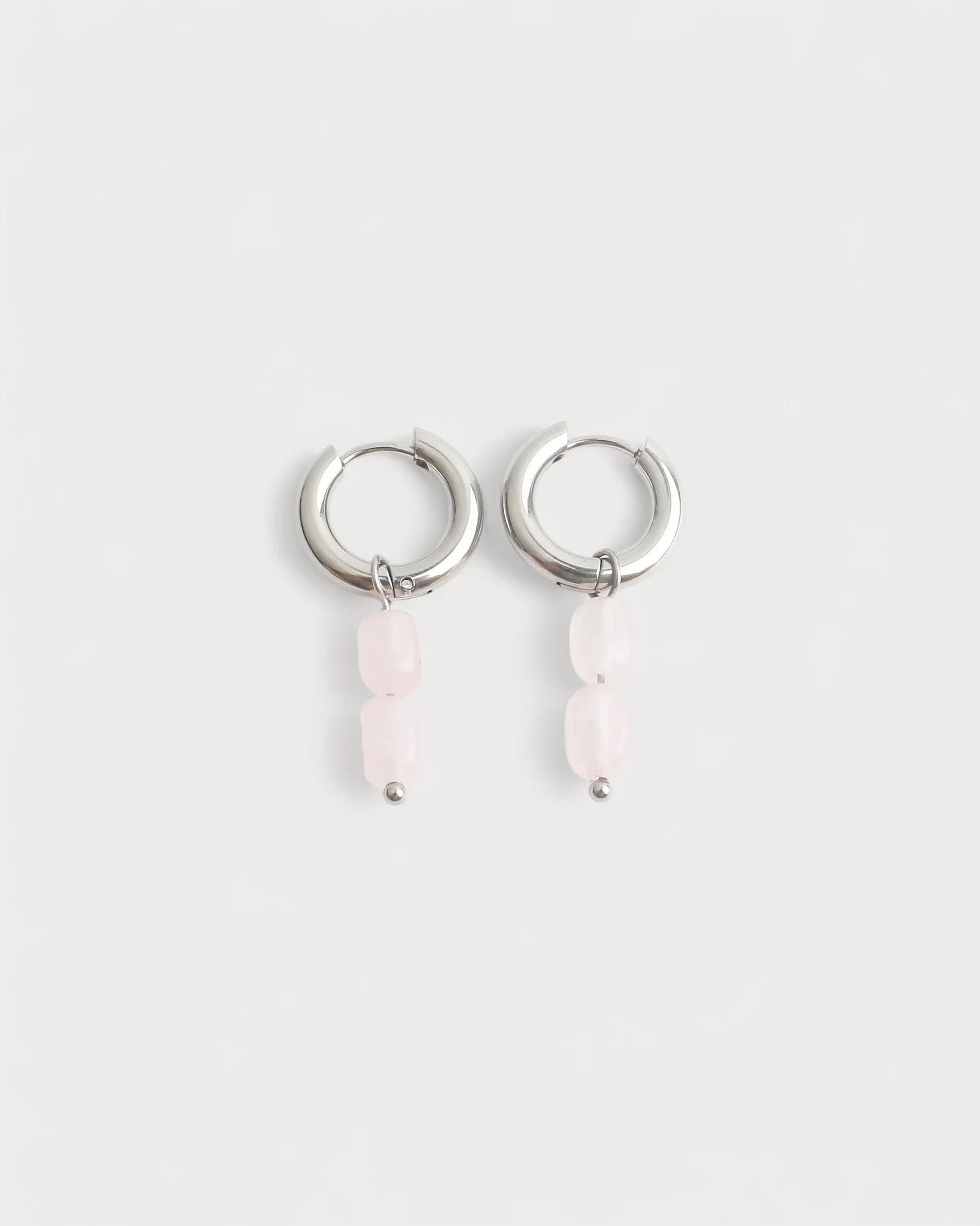 Maartje - Boucles d'oreilles - Pierre naturelle - Acier inoxydable - Image 3