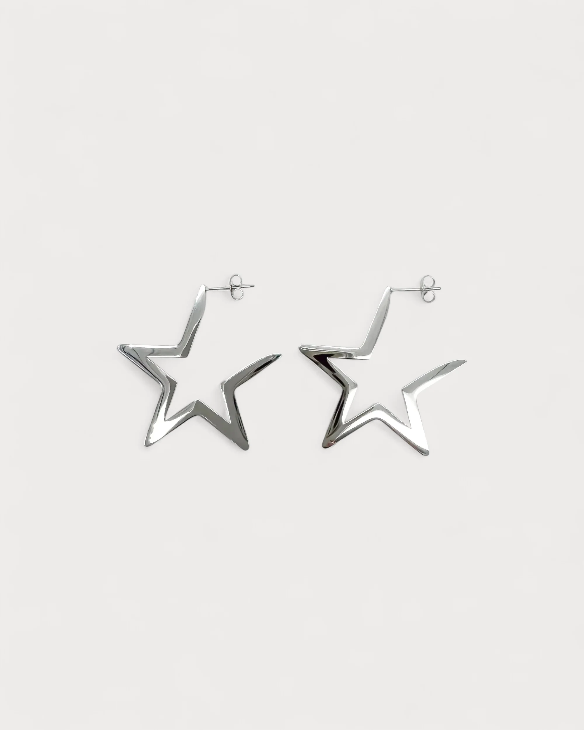 Mega Star - Boucles d'oreilles - Acier inoxydable - Image 3